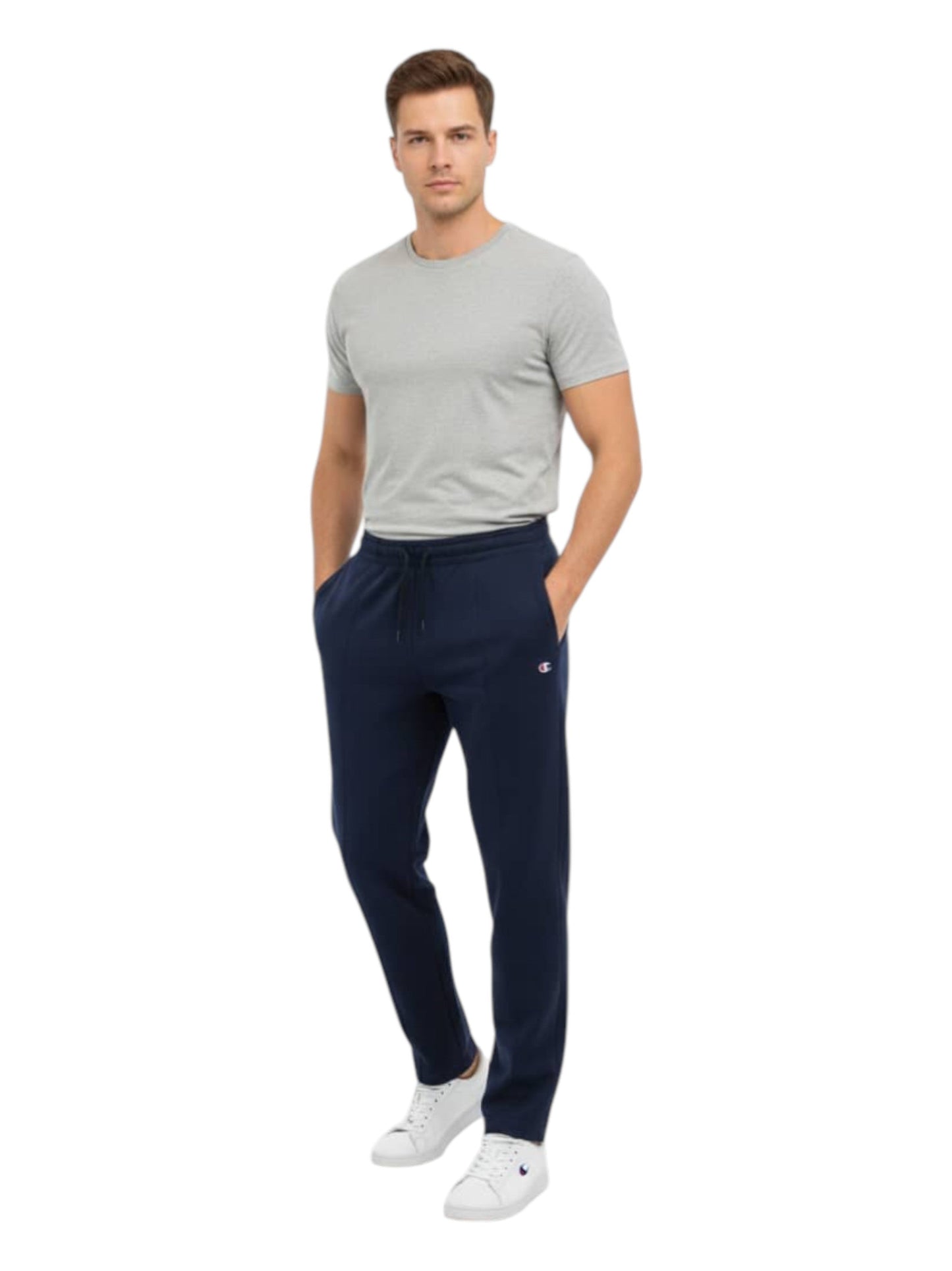 Men's Plain Solid Pant,Navy