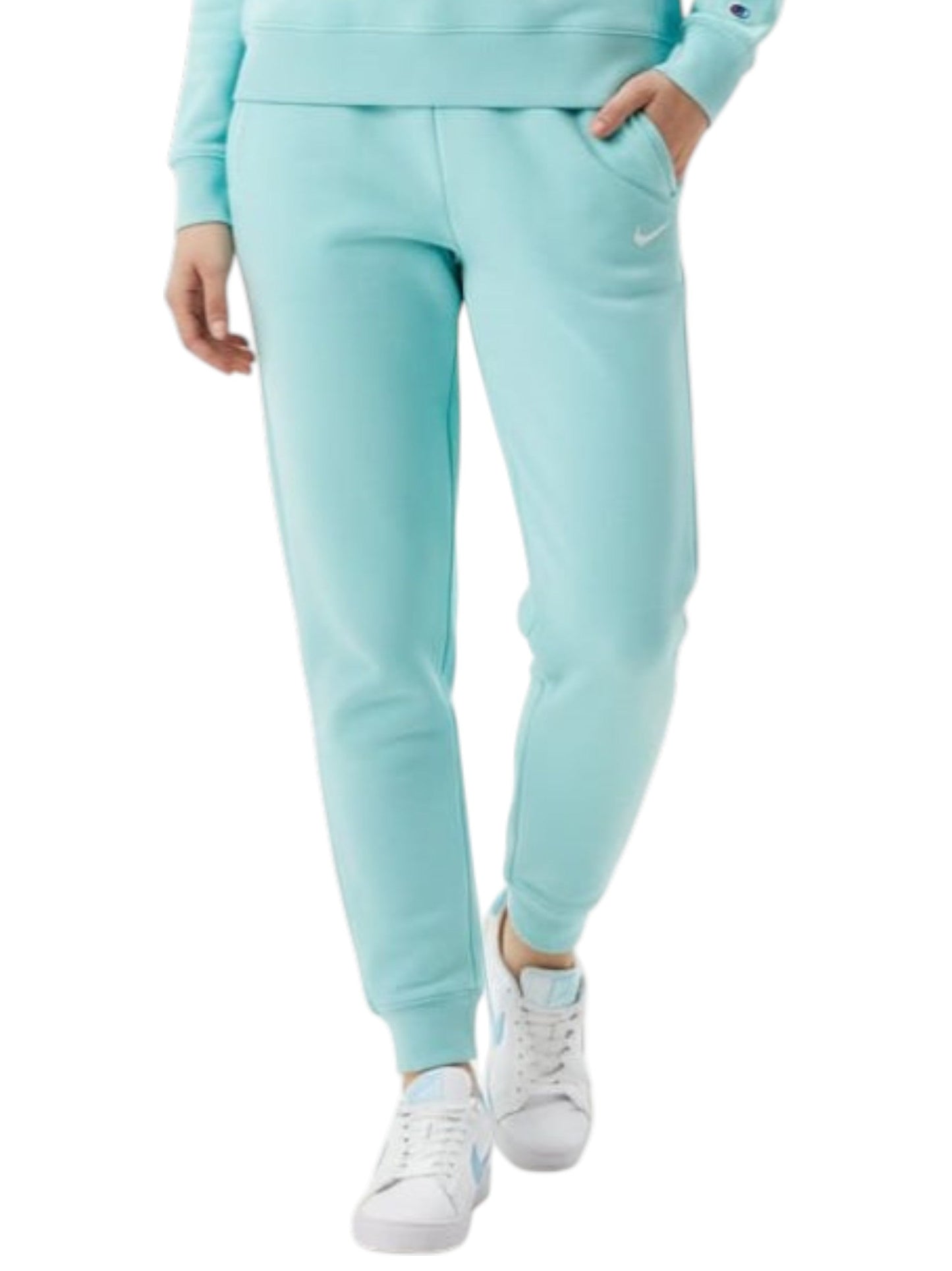 Kids Girl's Plain Solid Pant,Light Blue