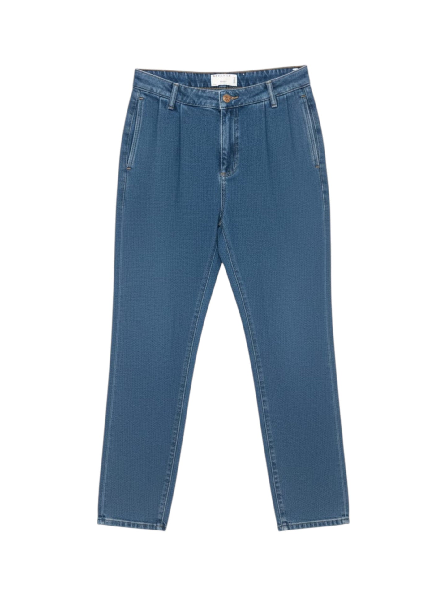 Women's Plain Solid Jeans,Blue