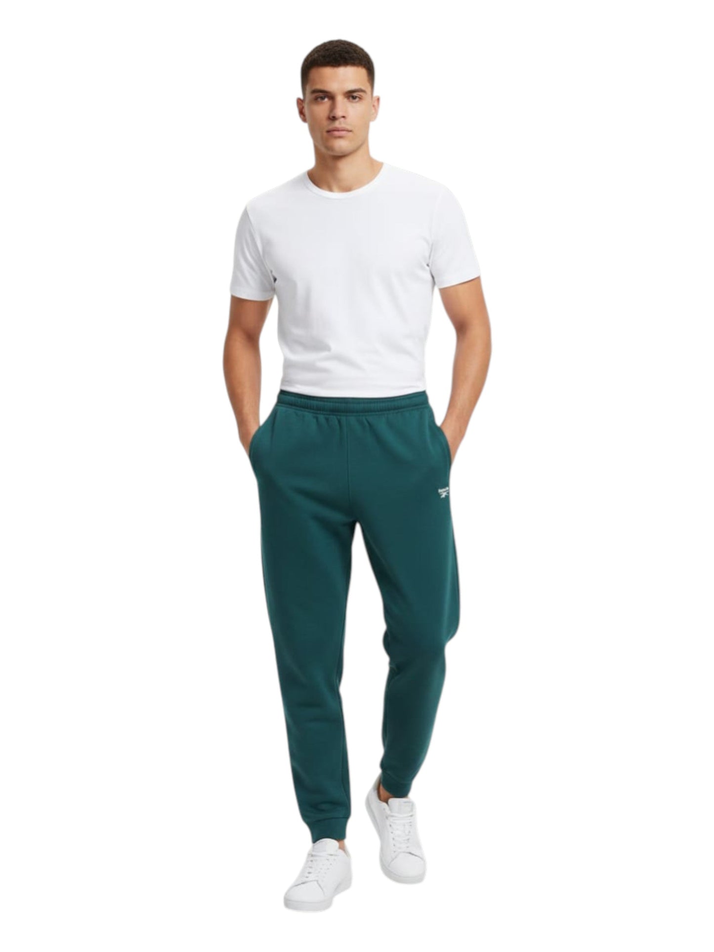 Men's Plain Solid Pant,Dark Green