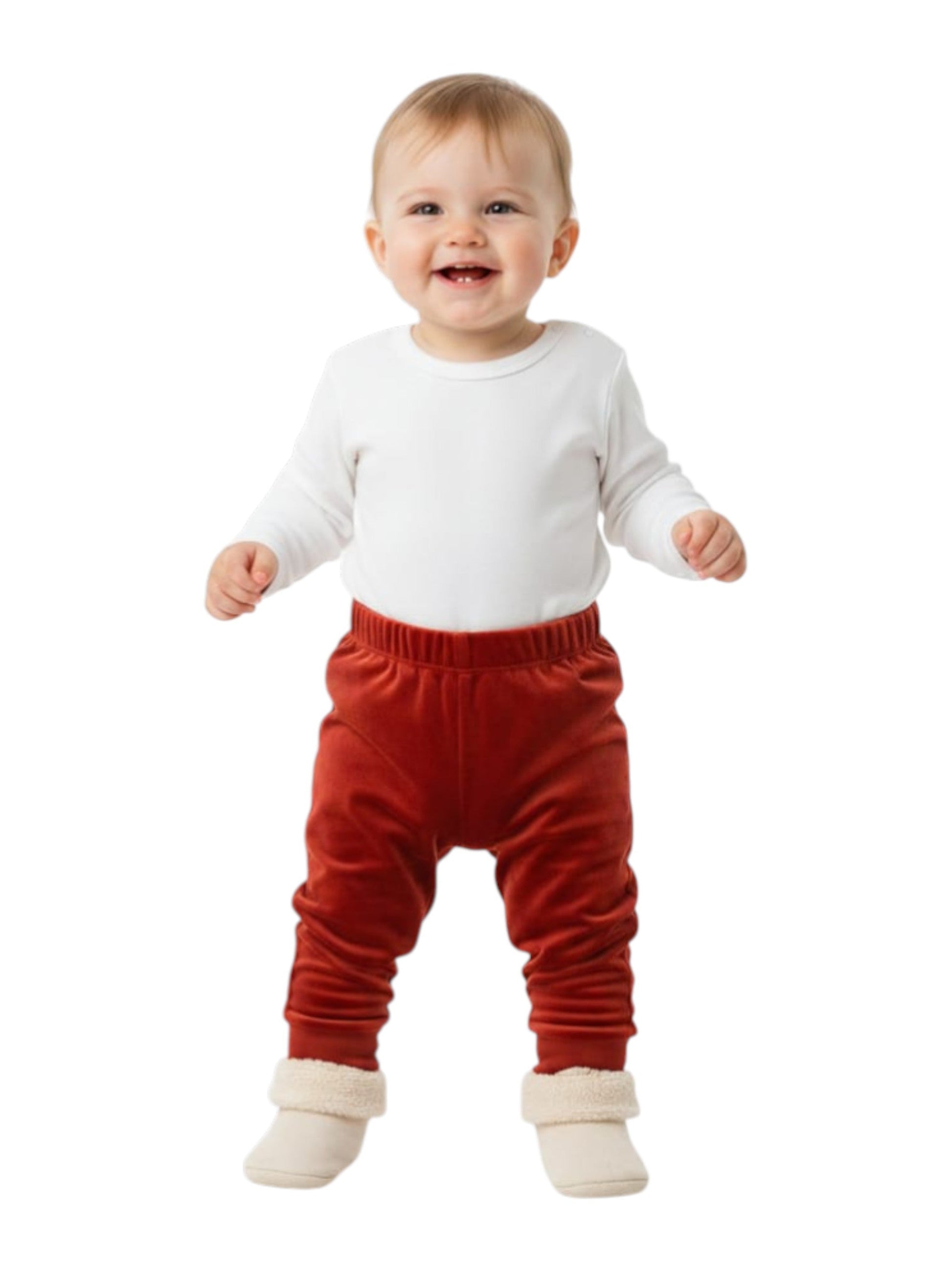 Kids Girl's Palin Velvet Pant,Red