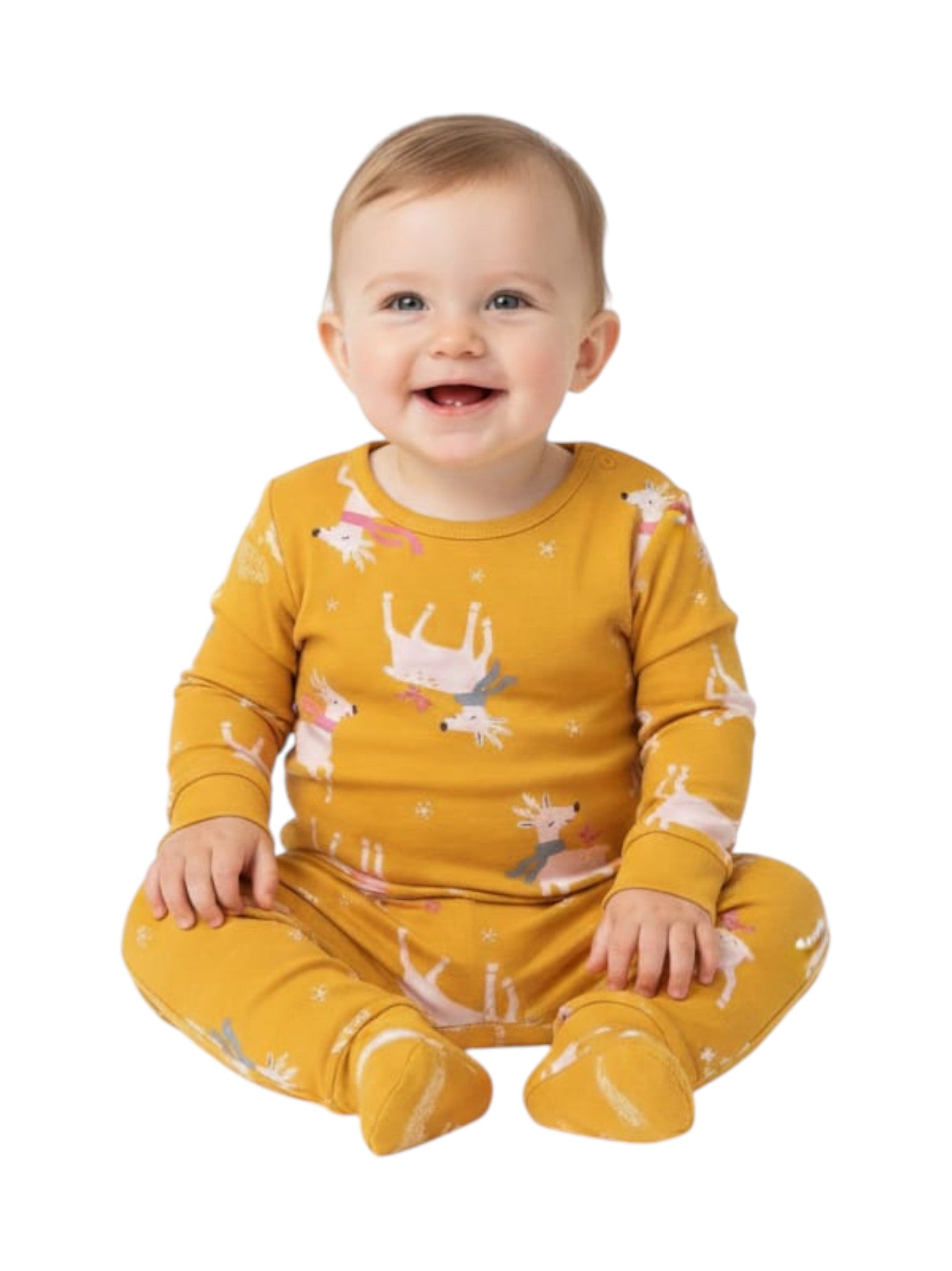 Kids Boy's Printed top,Yellow