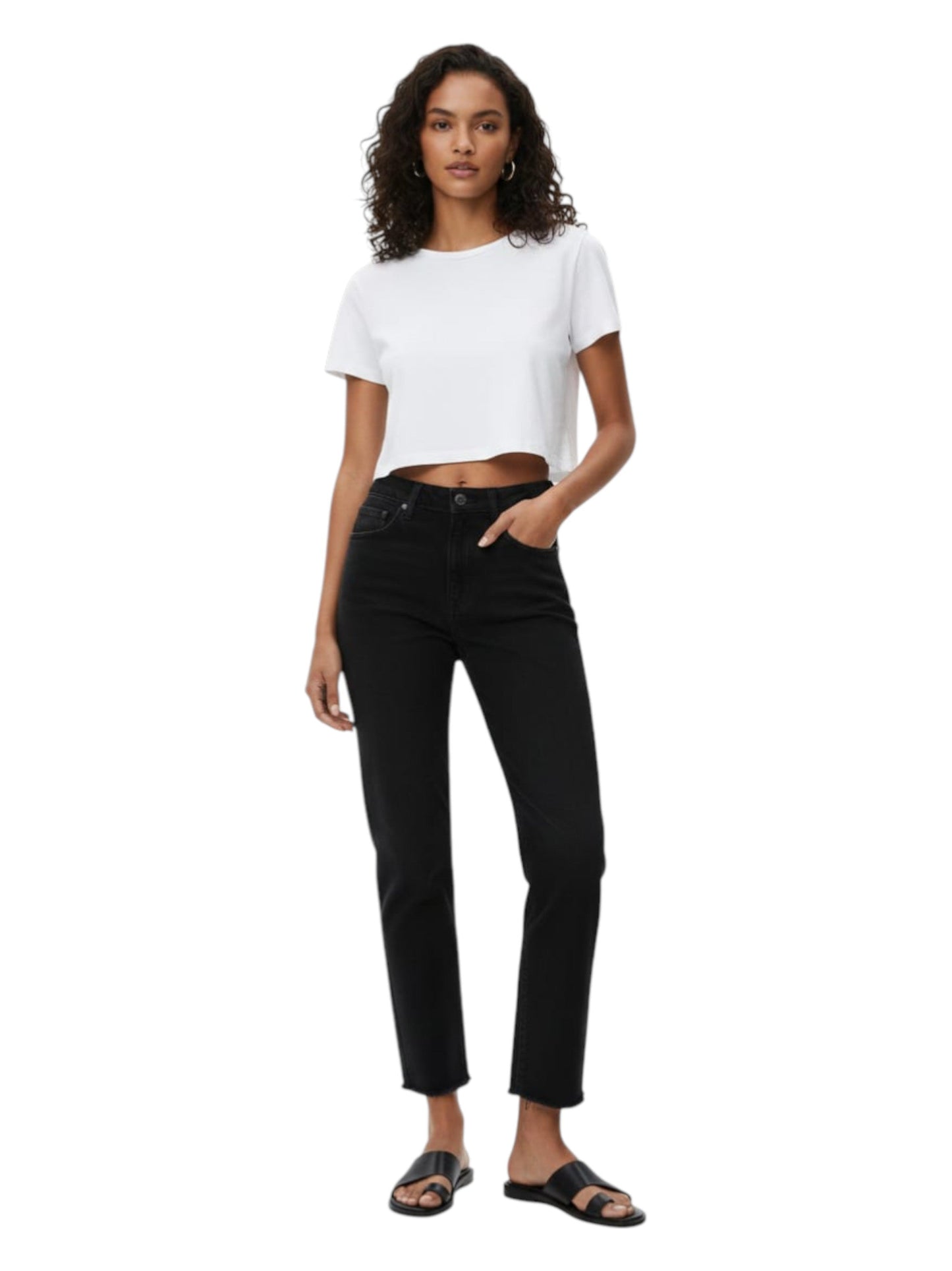 Women's Palin Solid Jeans,Black