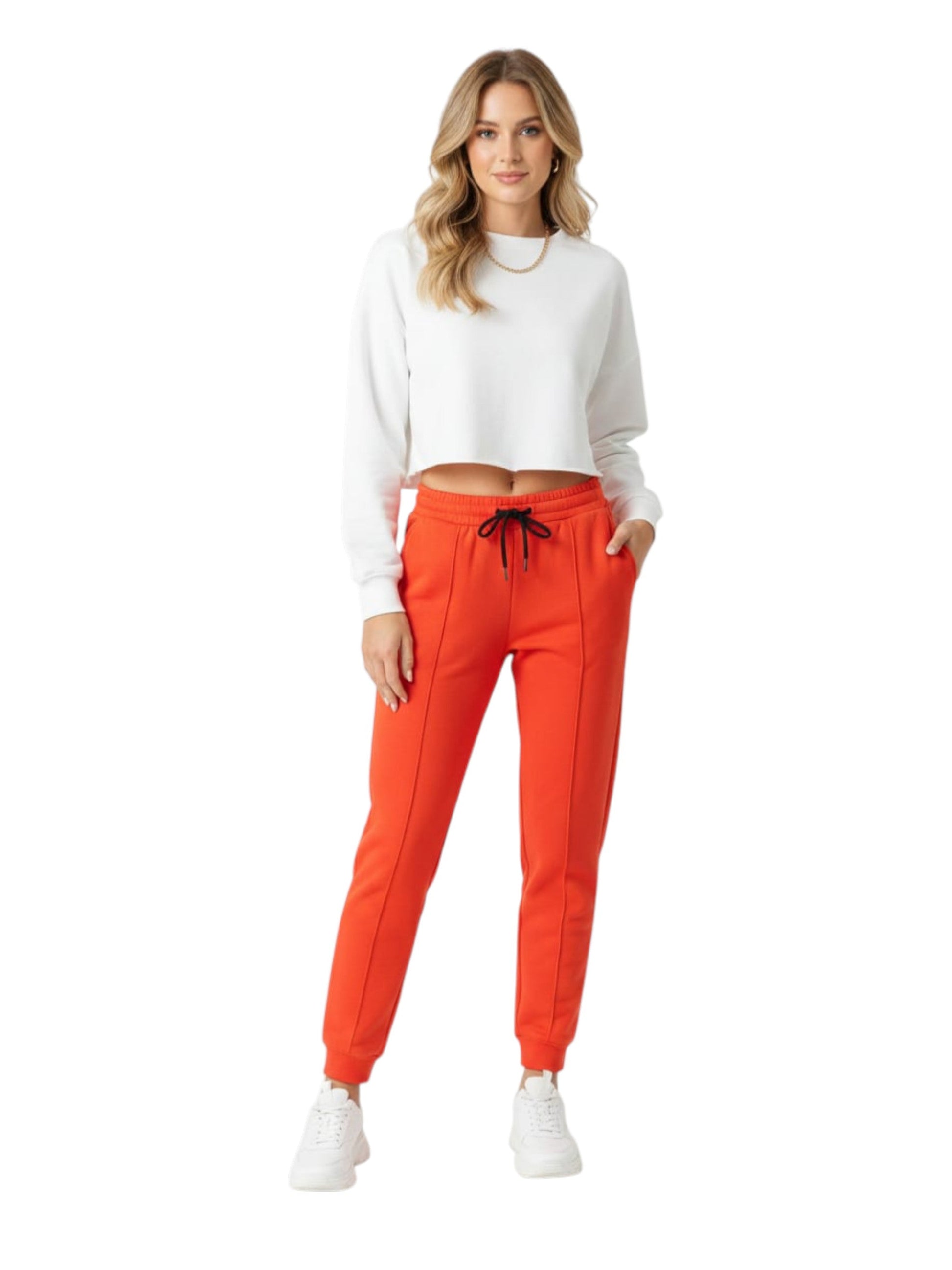 Women's Palin Solid Pant,Red