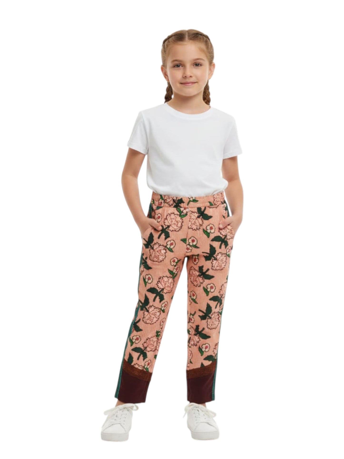 Kids Girl's Floral Printed Pant,Multi