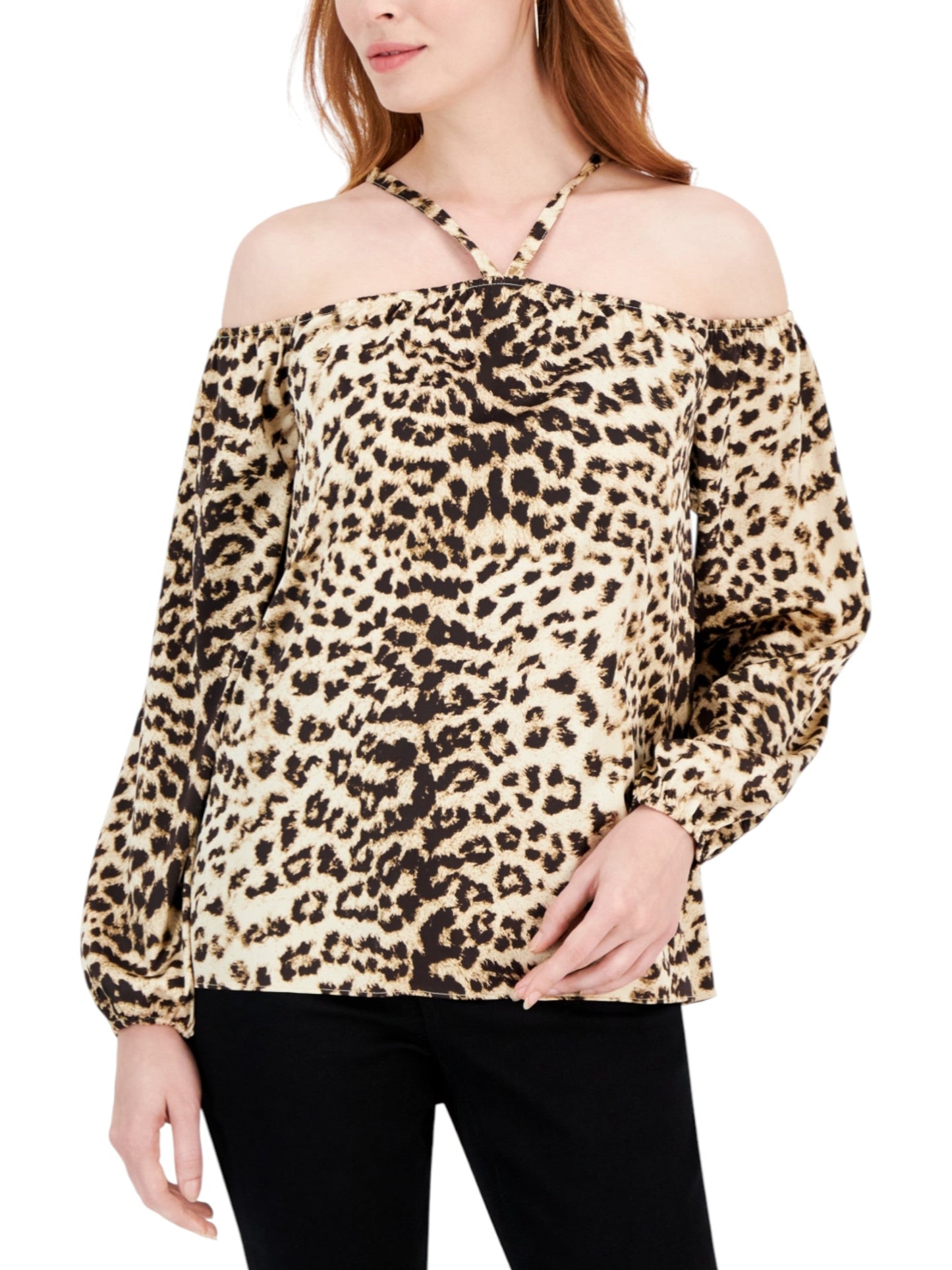 Women's Animal Printed Top,Tiger