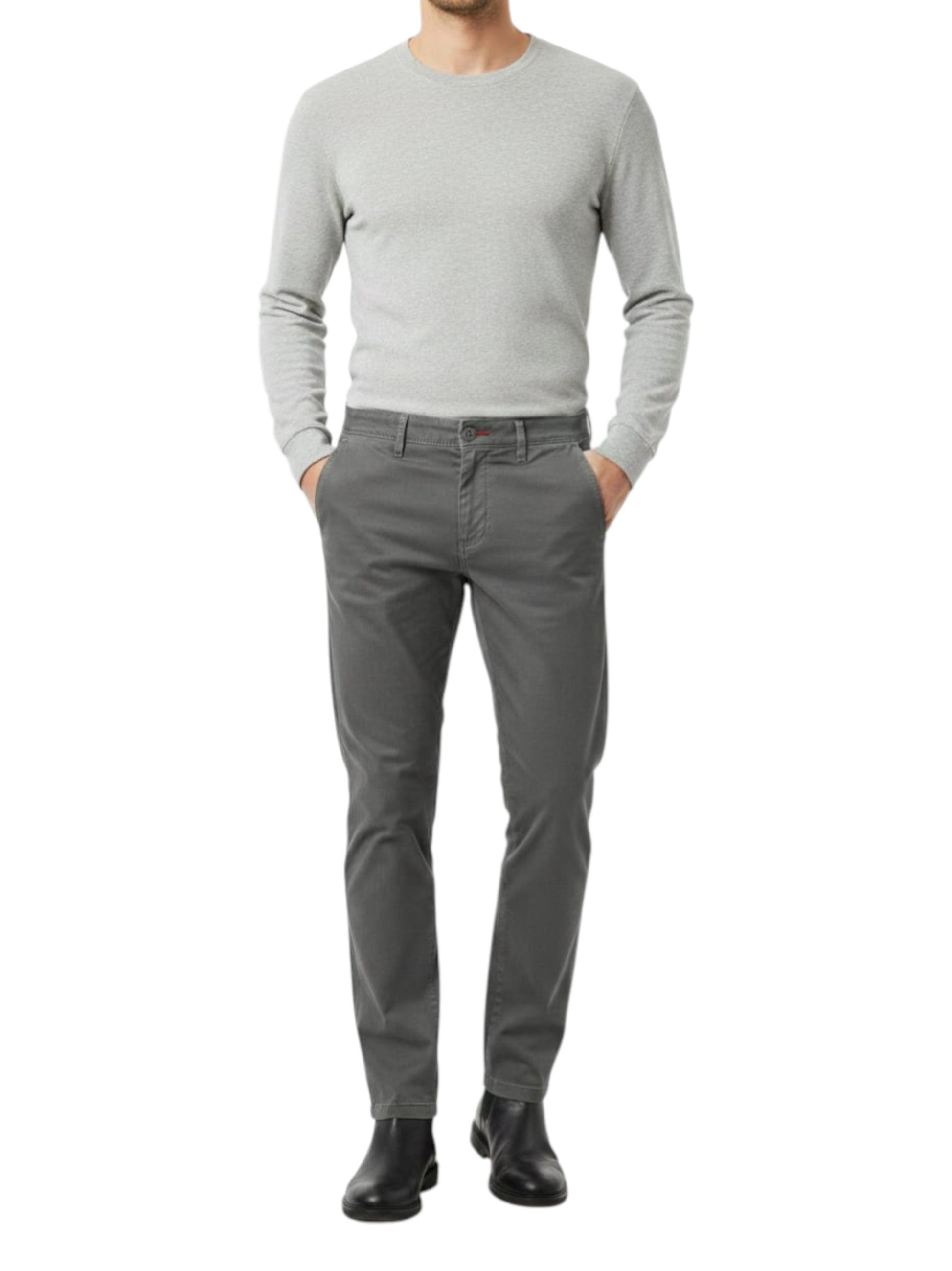 Men's Plain Solid Jeans,Grey