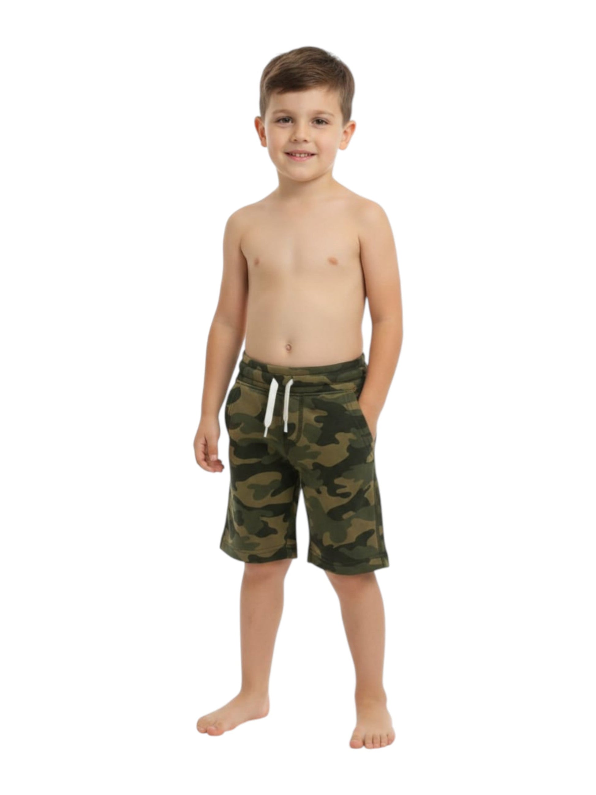 Kids Boy's Camo Printed Short,Multi