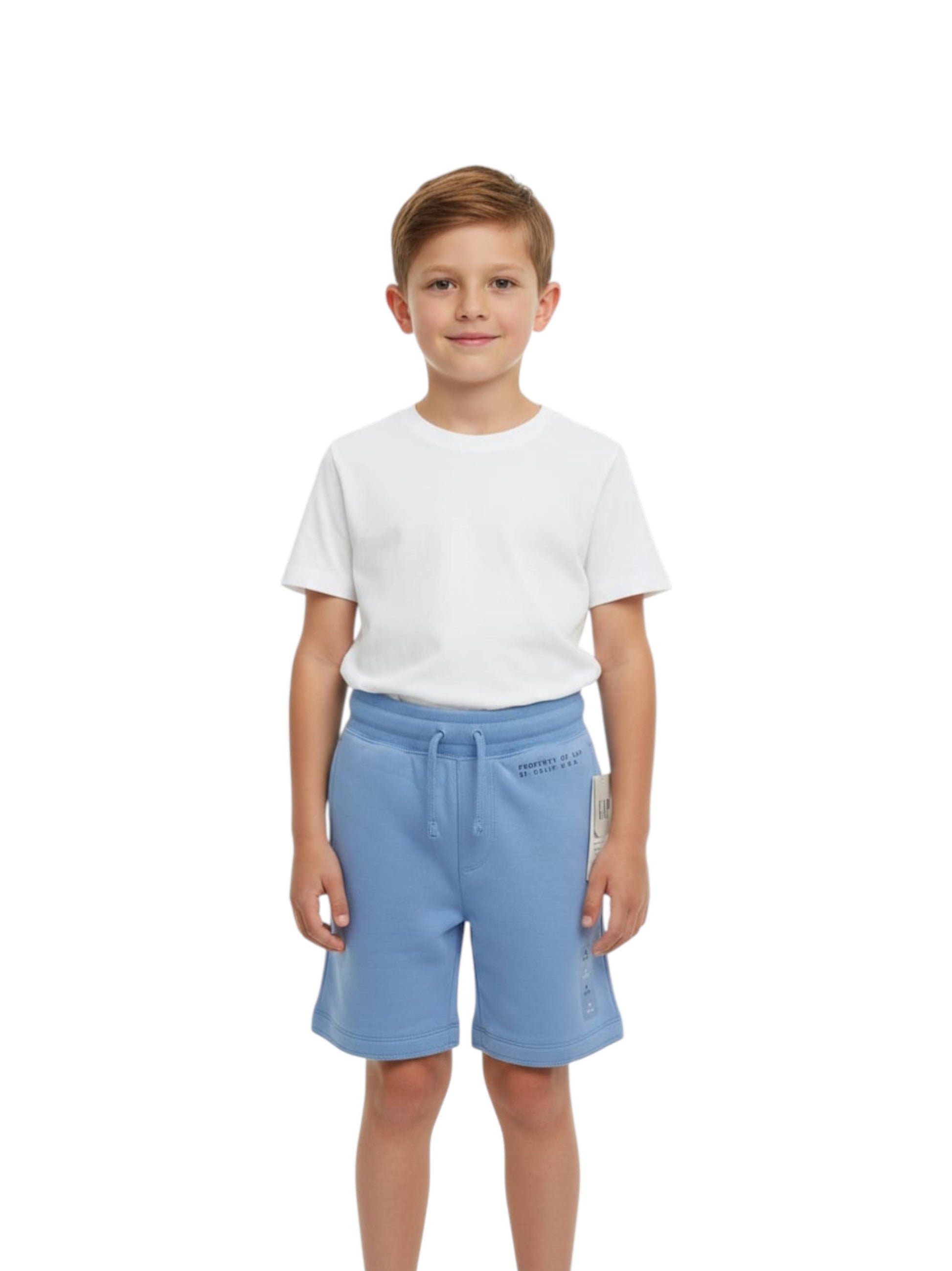 Kids Boy's Plain Solid Short,Blue