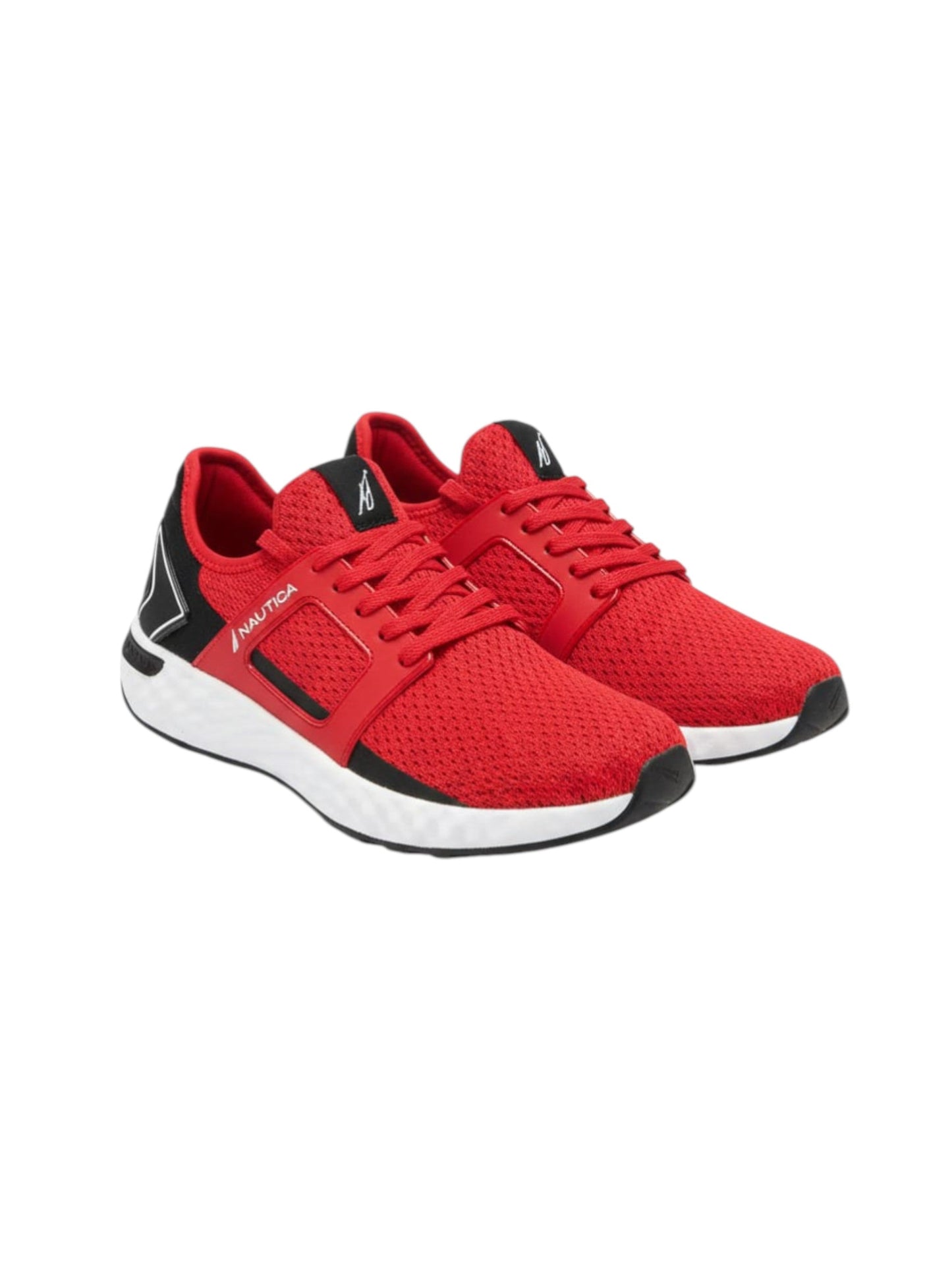 Men's Plain Solid Shoes,Red