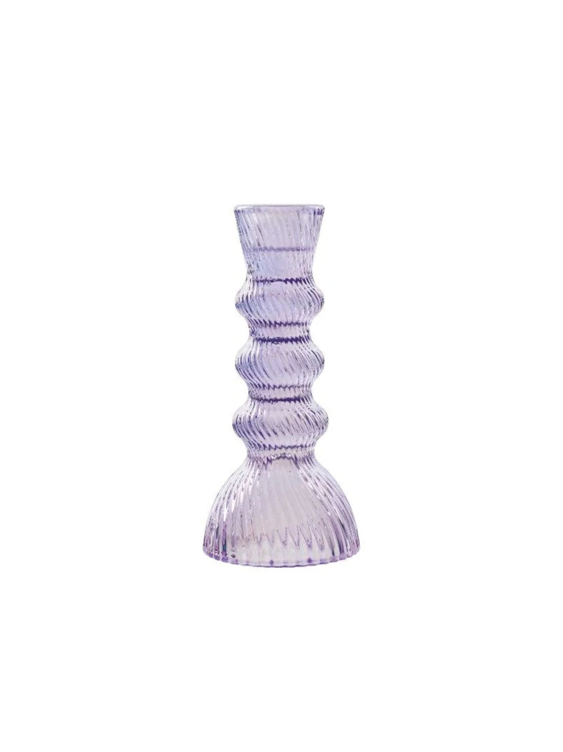 Glass Candlestick