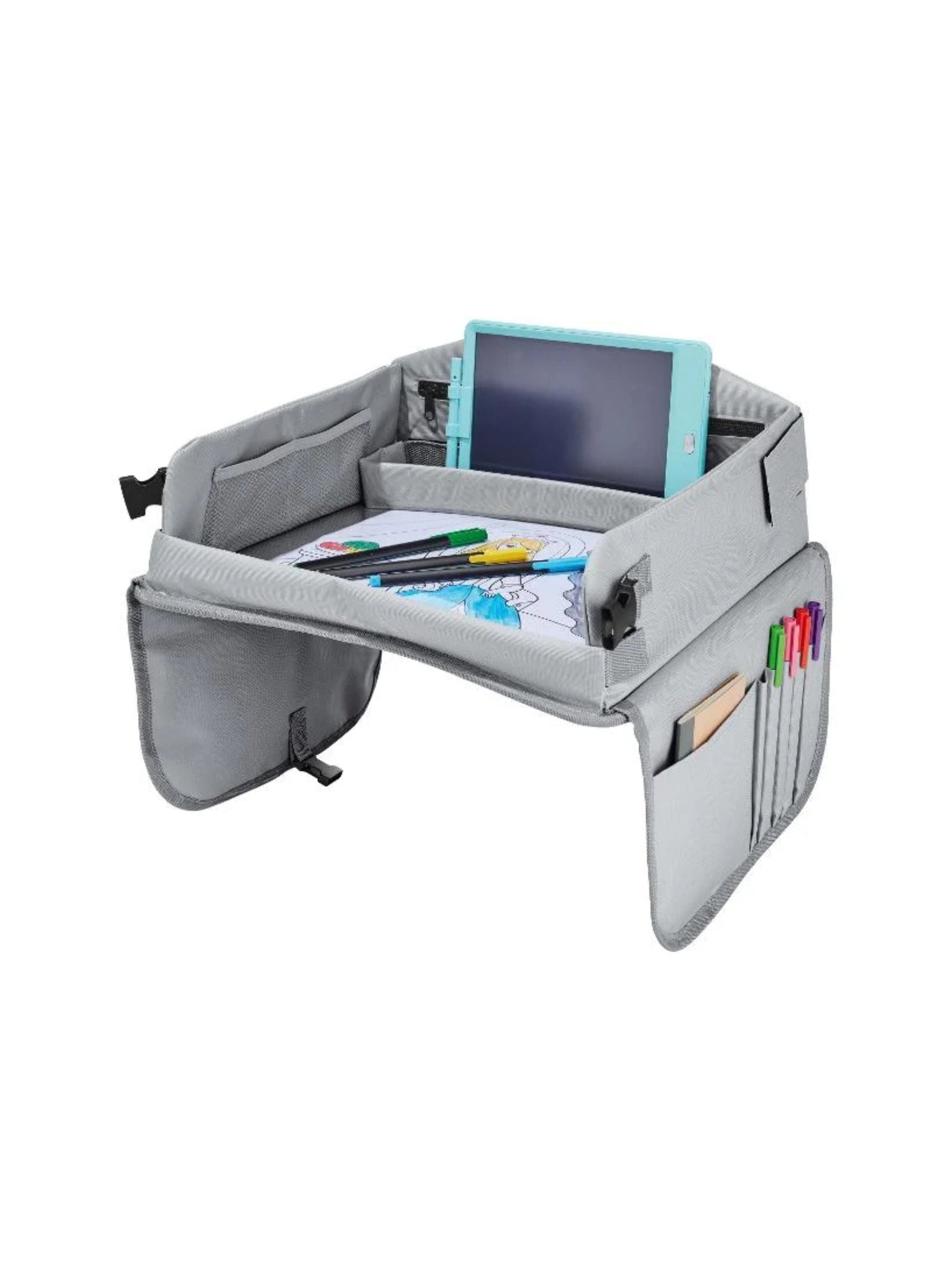 Portable Travel And Gaming Table (Gray)