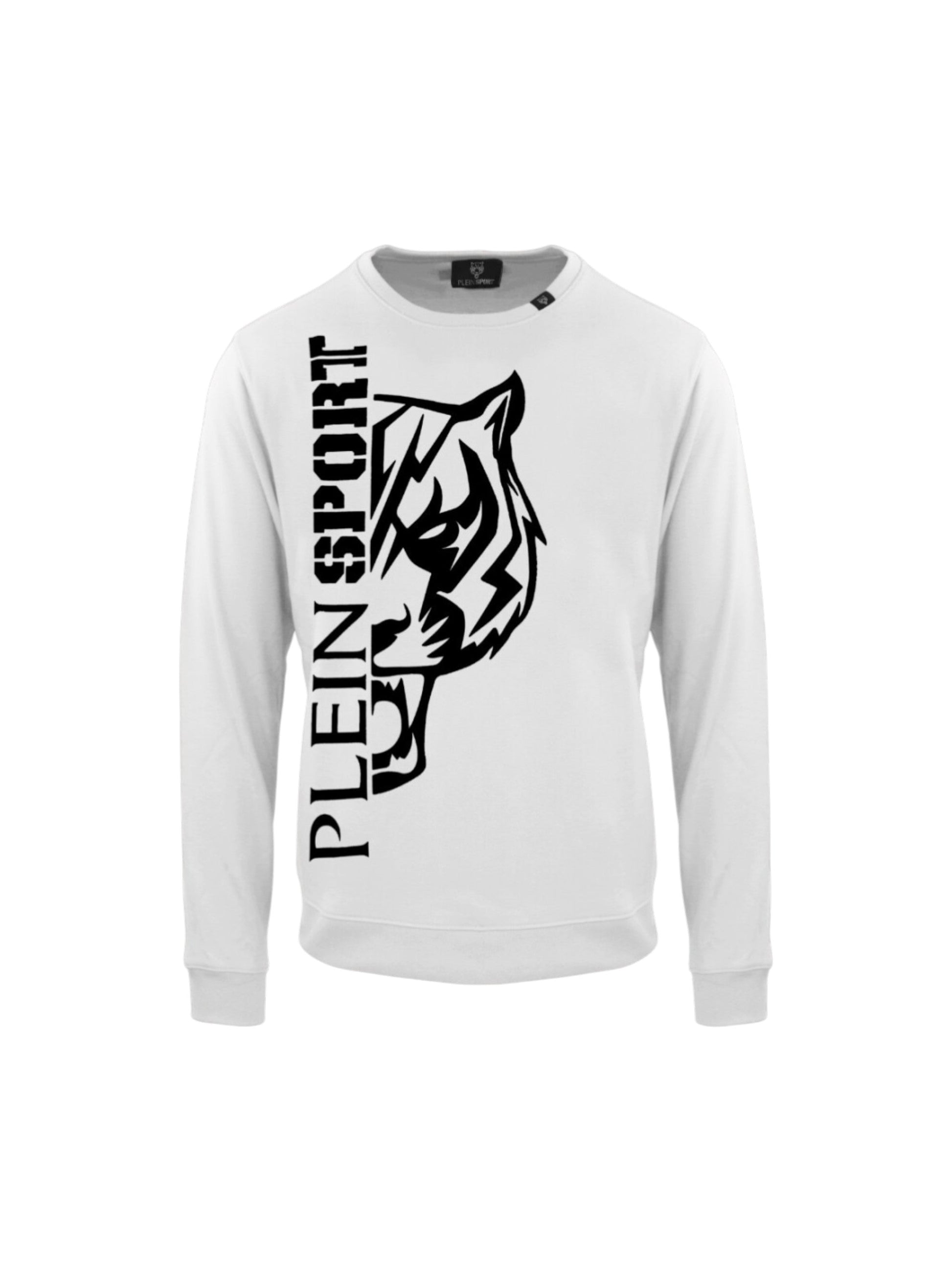 Men's Brand Logo Printed Sweaters,White