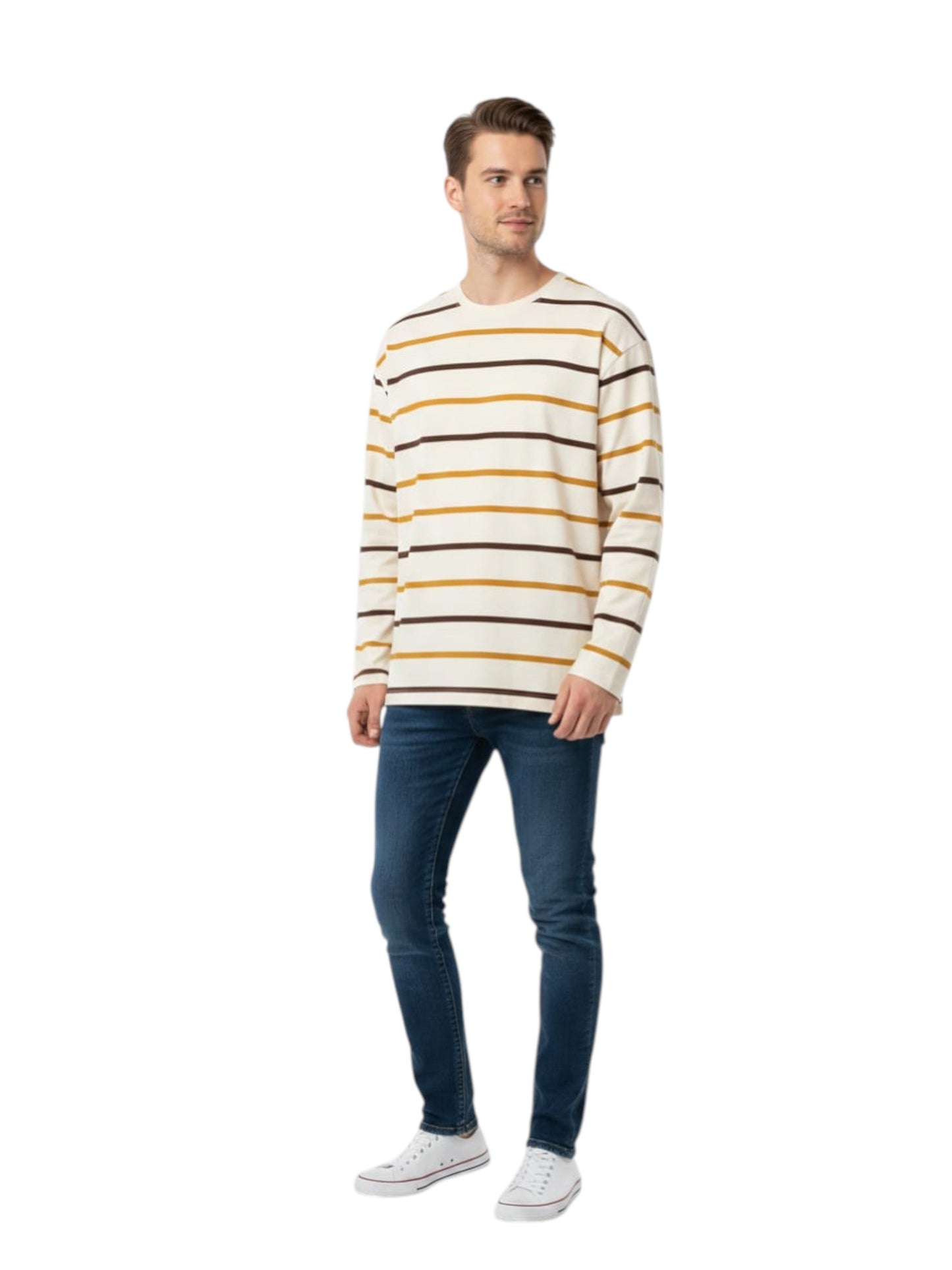 Men's Striped Sweaters,Multi