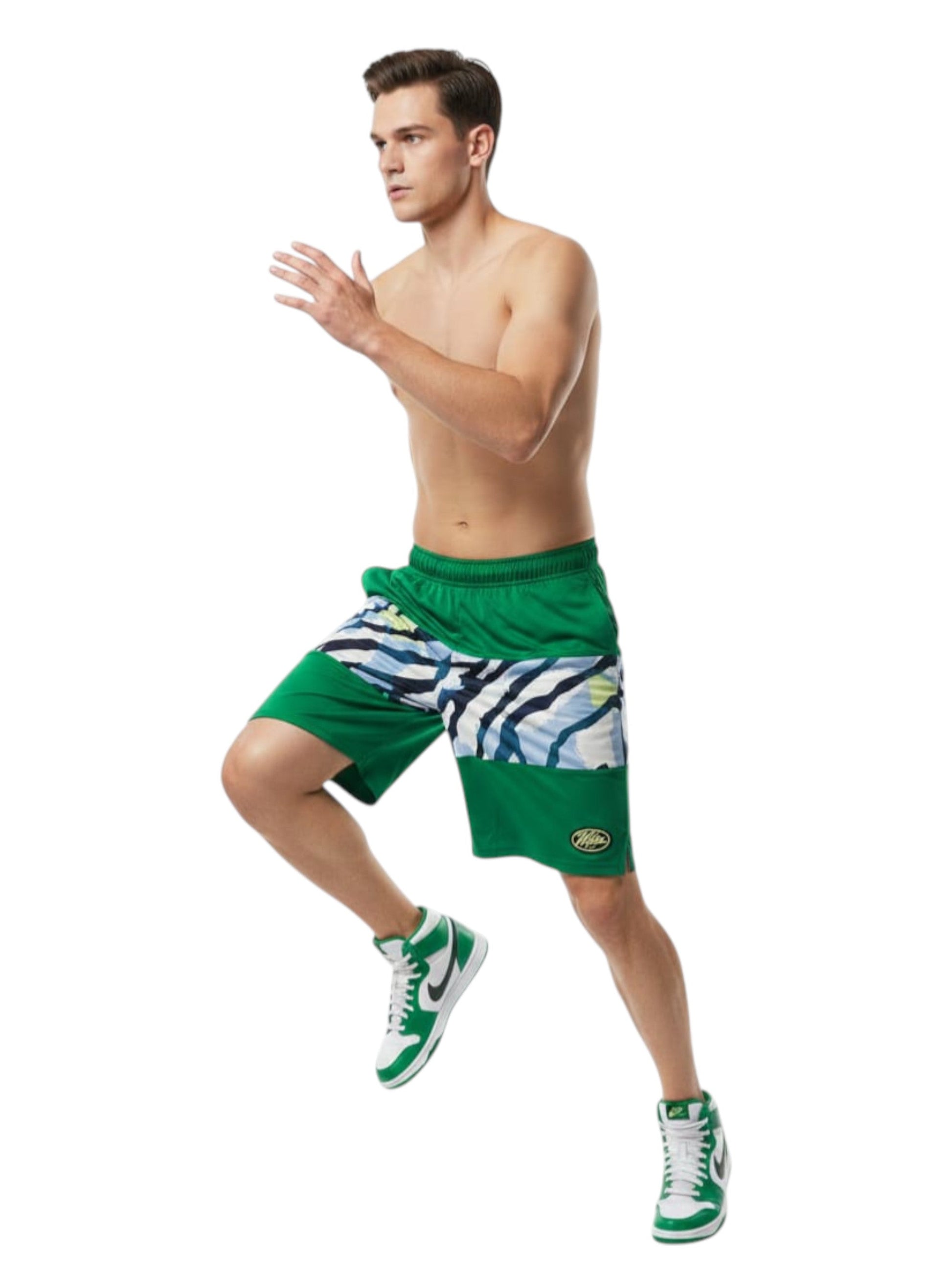 Men's Printed Short,Multi