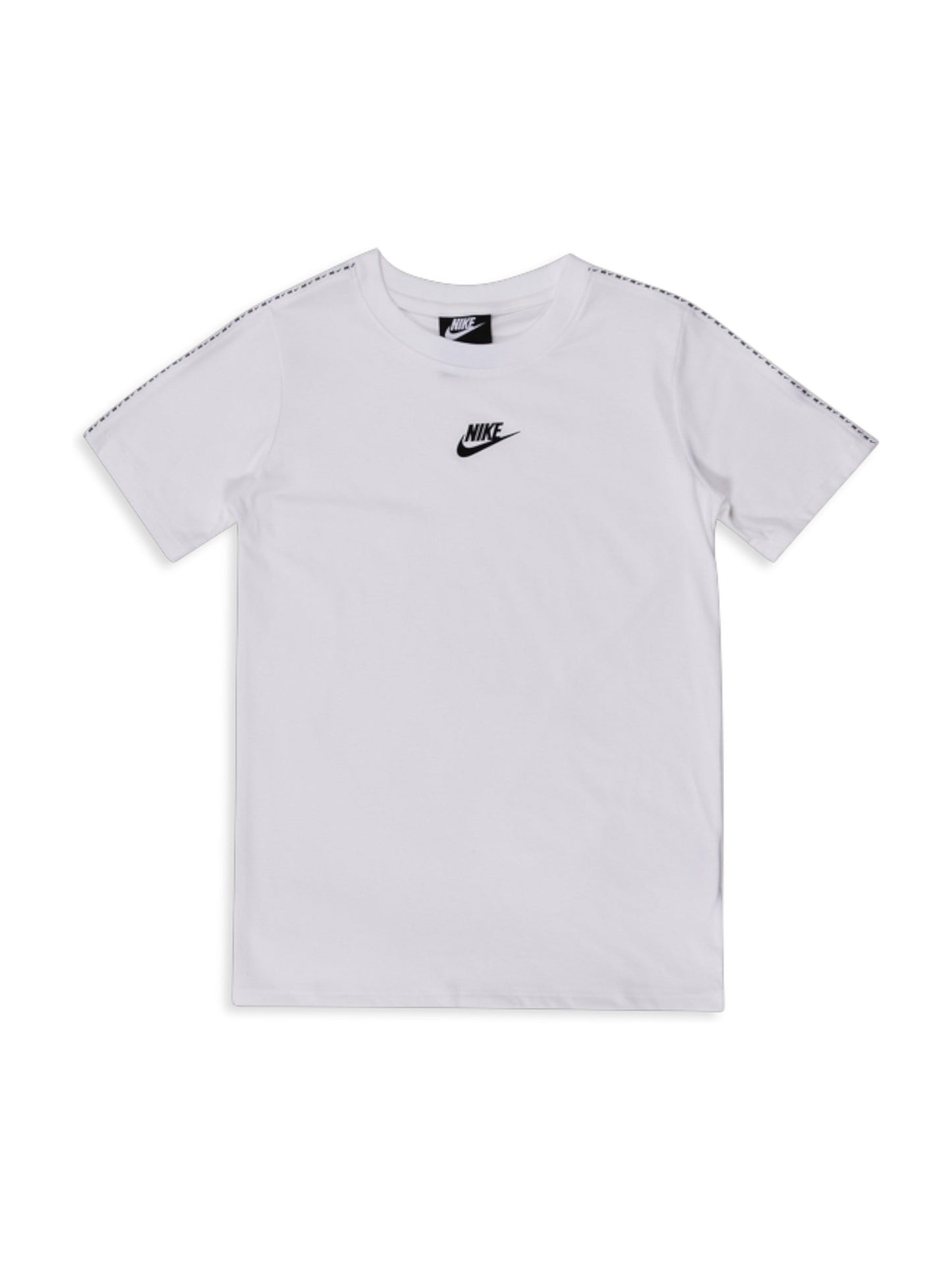 Kids Boy's Brand Logo Printed Top,White