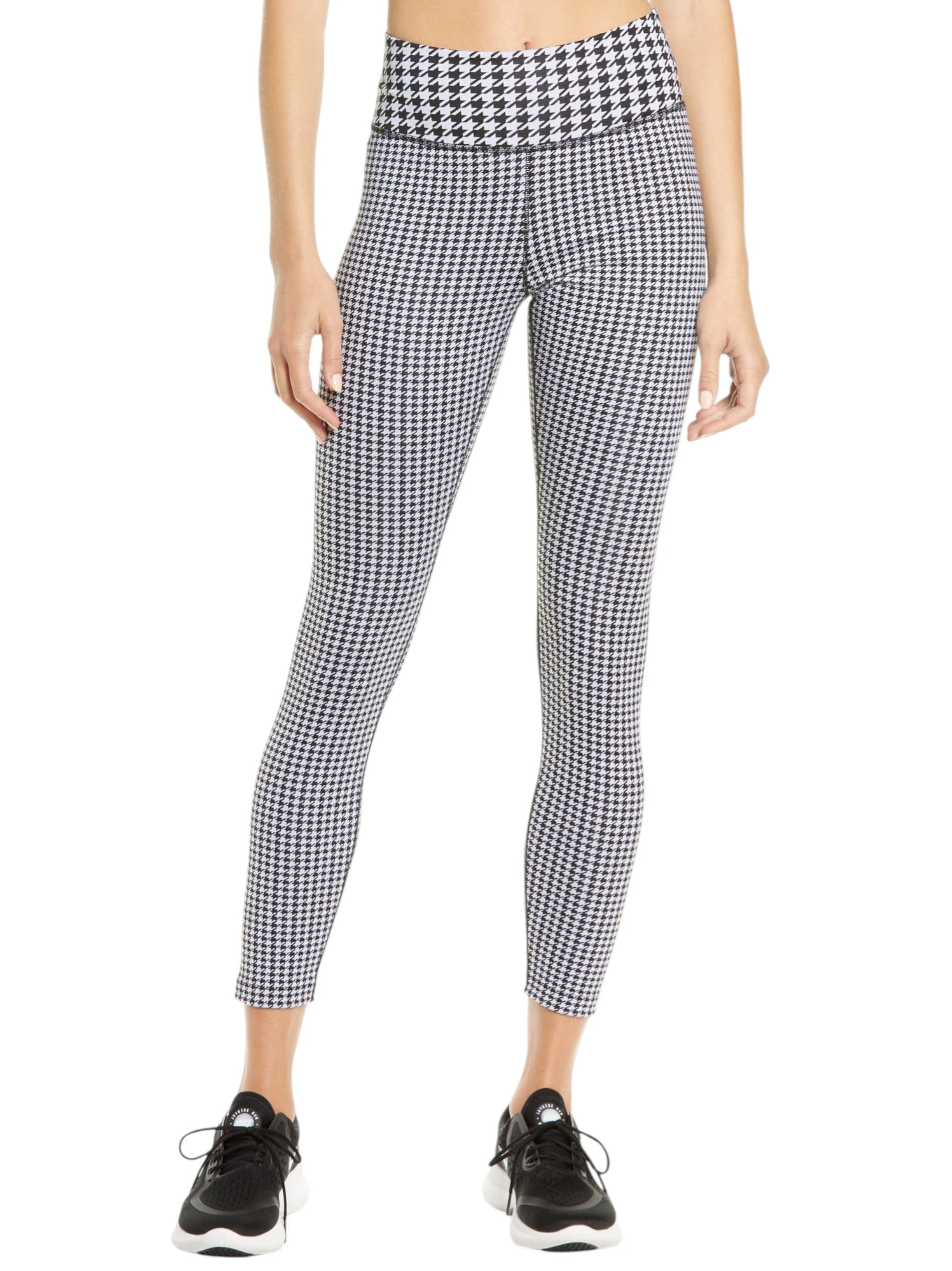 Women's Printed Legging,Black/White