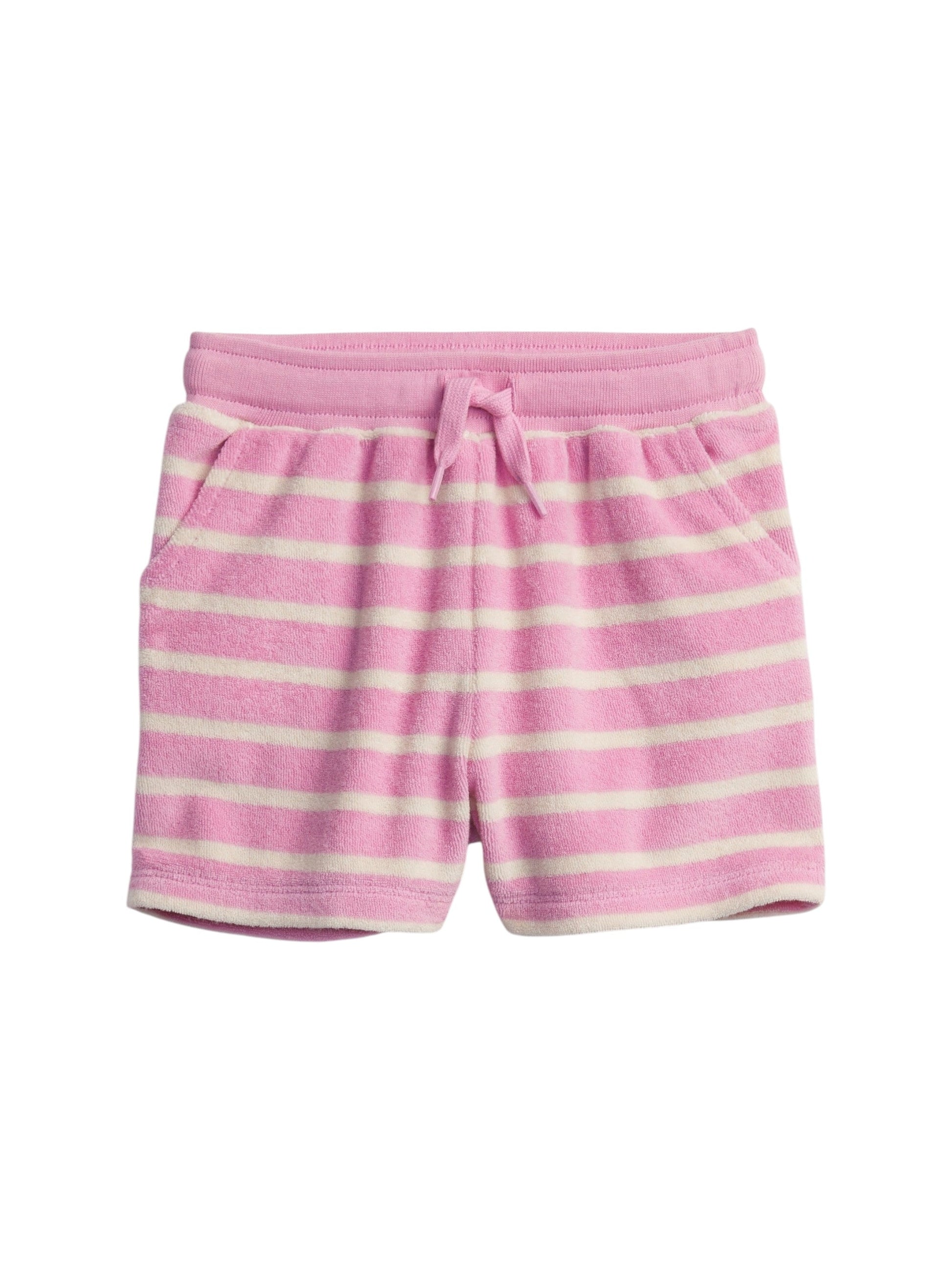Kids Girl's Striped Short,Pink/Beige