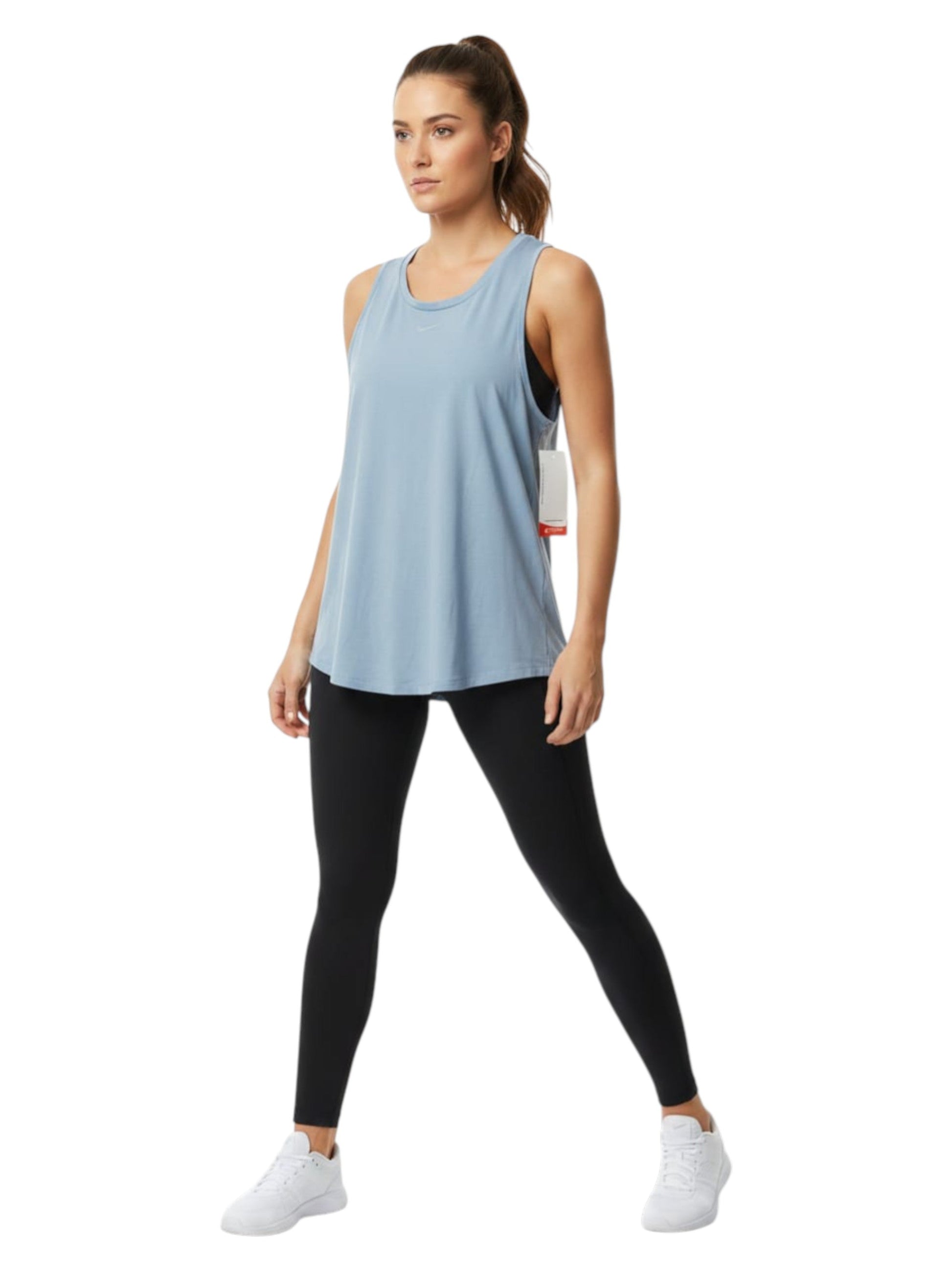 Women's Palin Solid Sport Top,Light Blue
