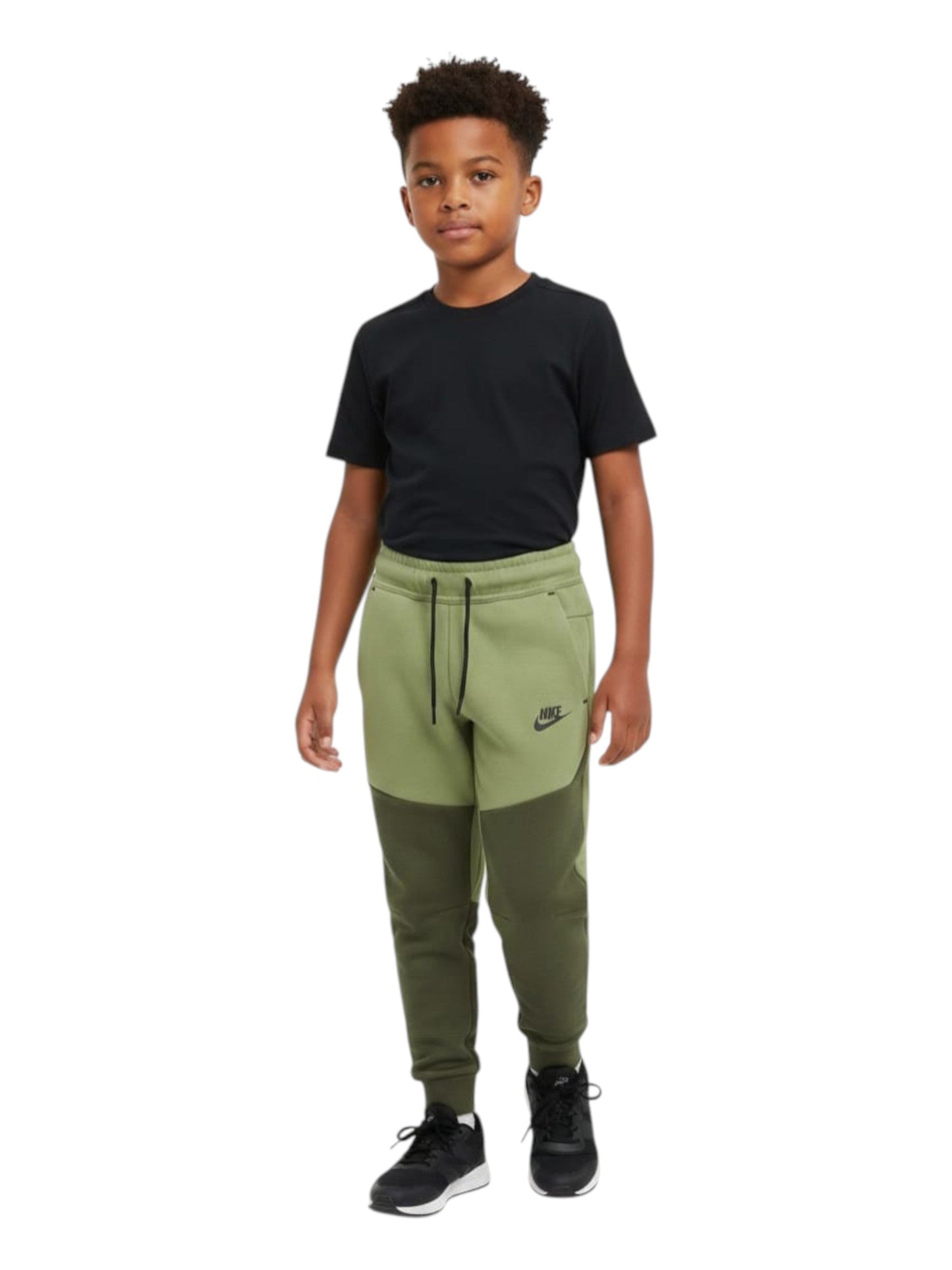 Kids Boy's Colorblocked Pant,Olive