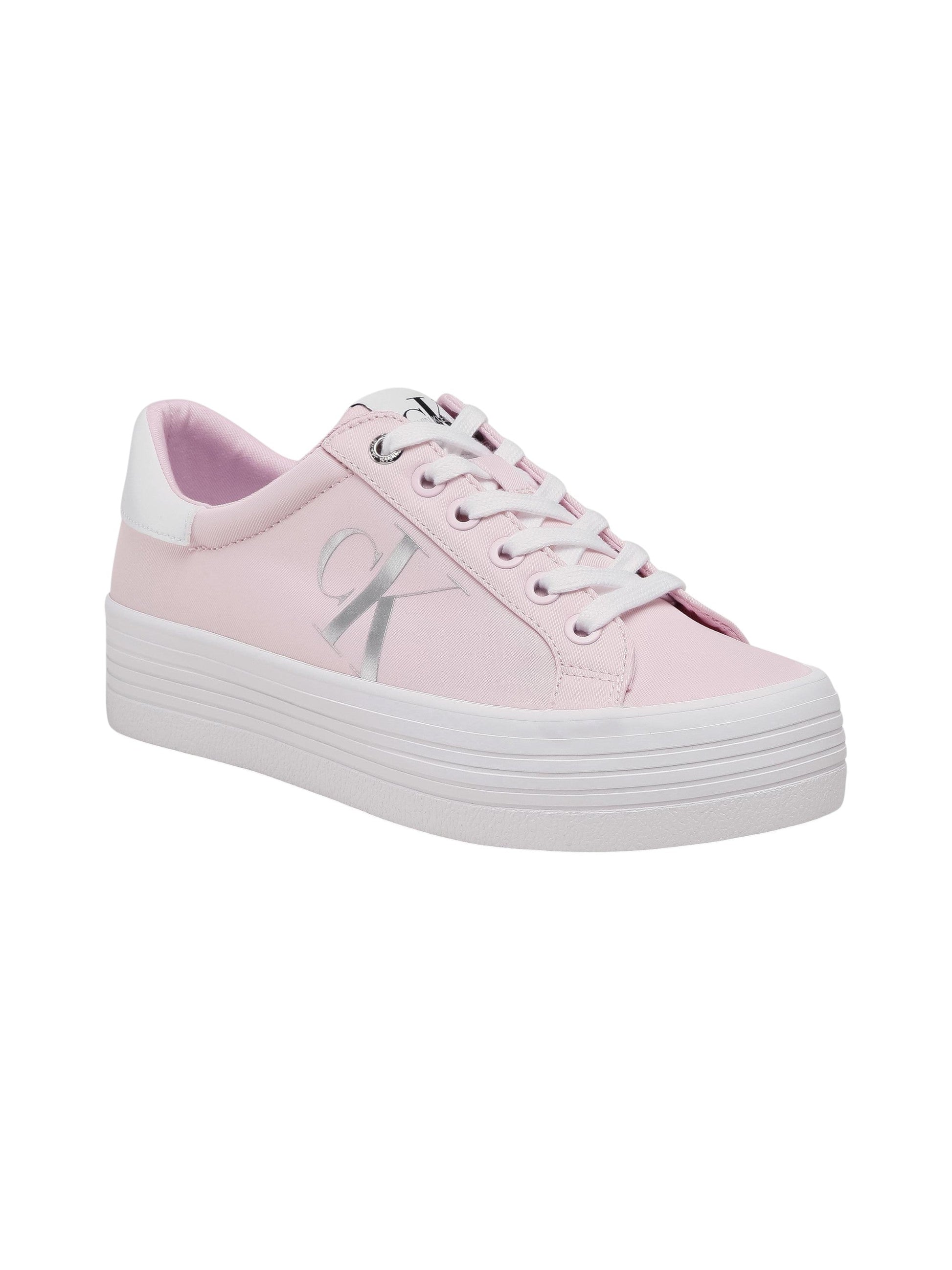 Women's Brand Logo Patched Shoes,Pink