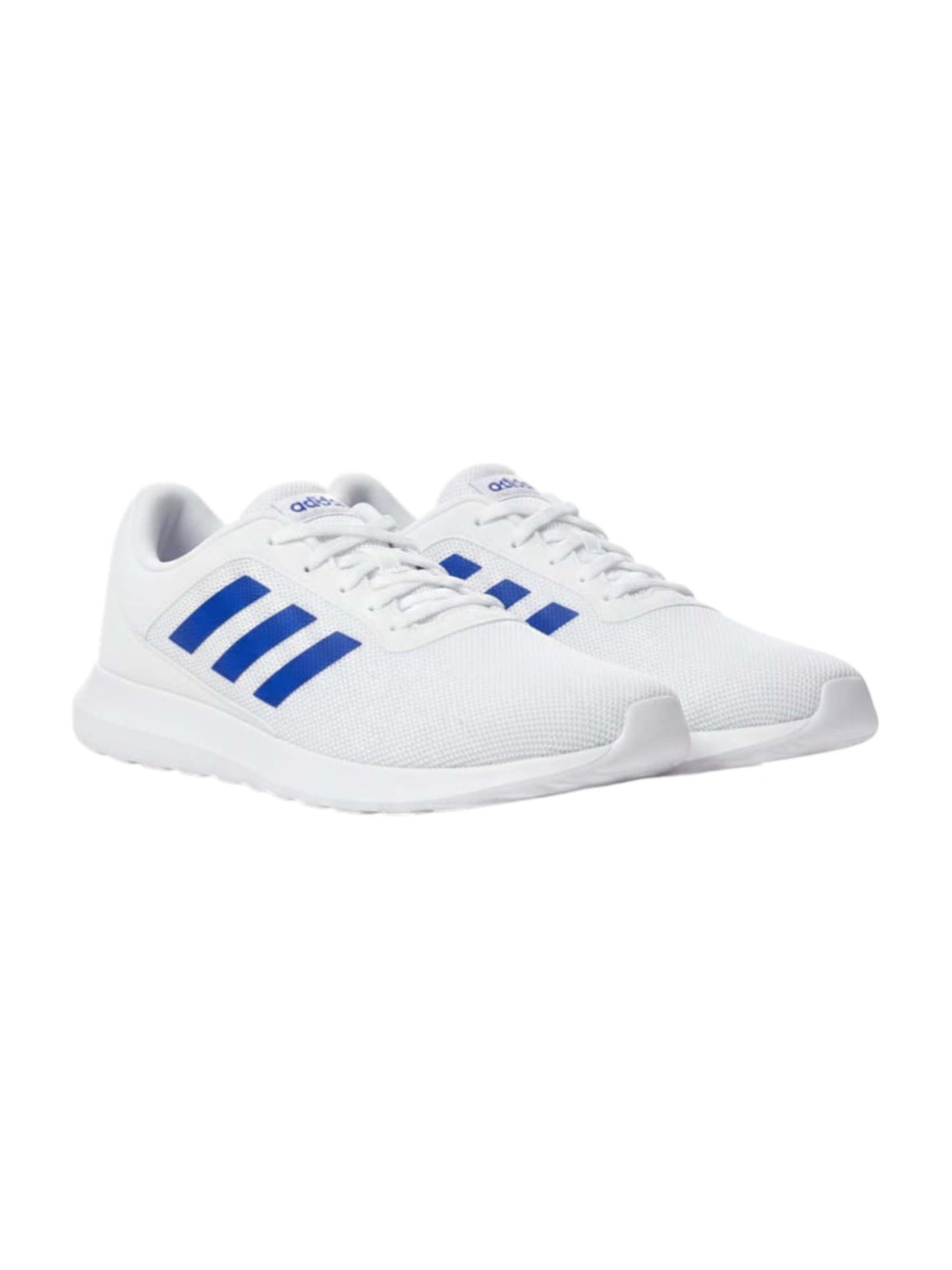 Men's Brand Logo Patched Shoes,White
