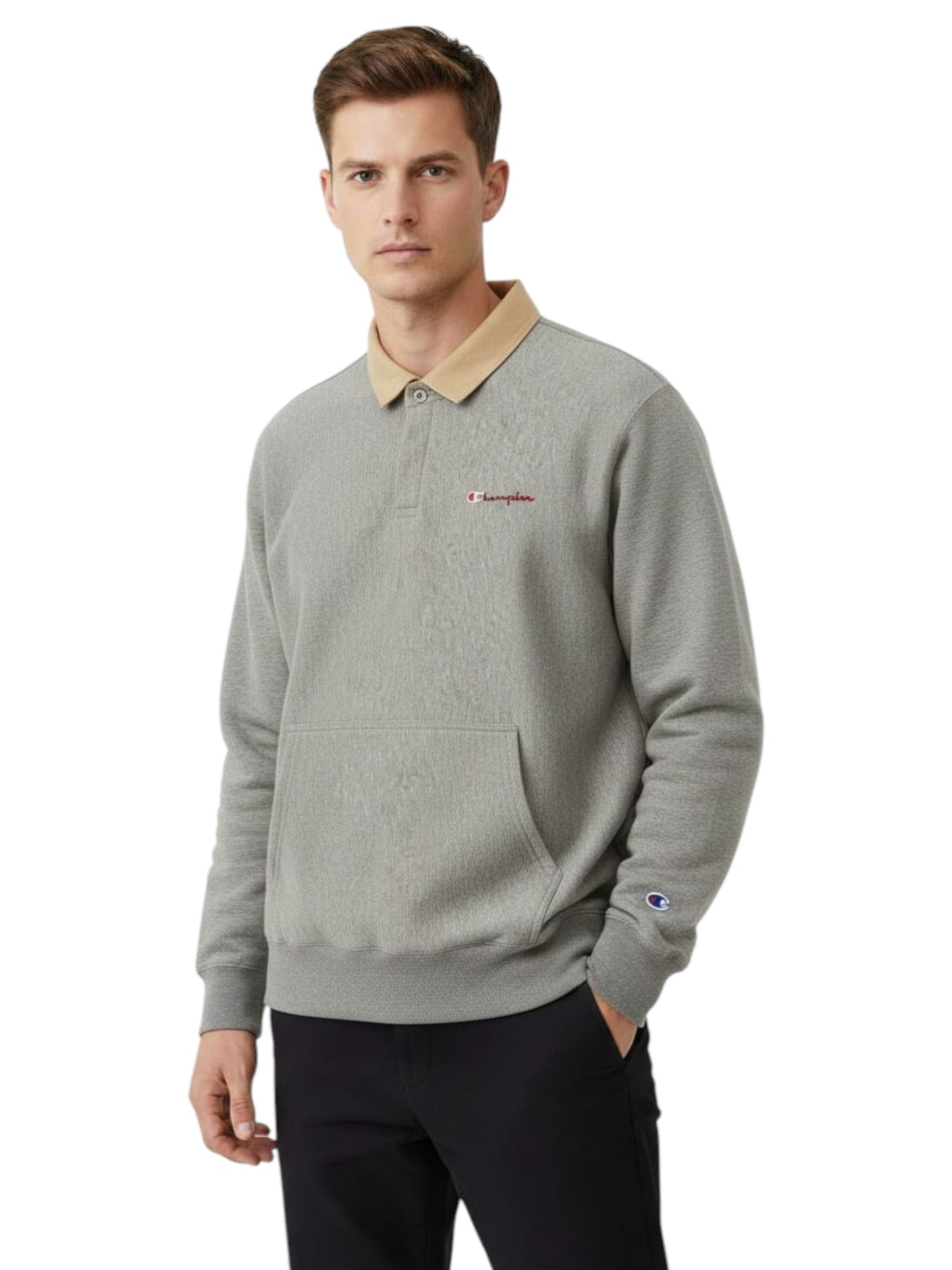 Men's Plain Solid Sweaters,Grey