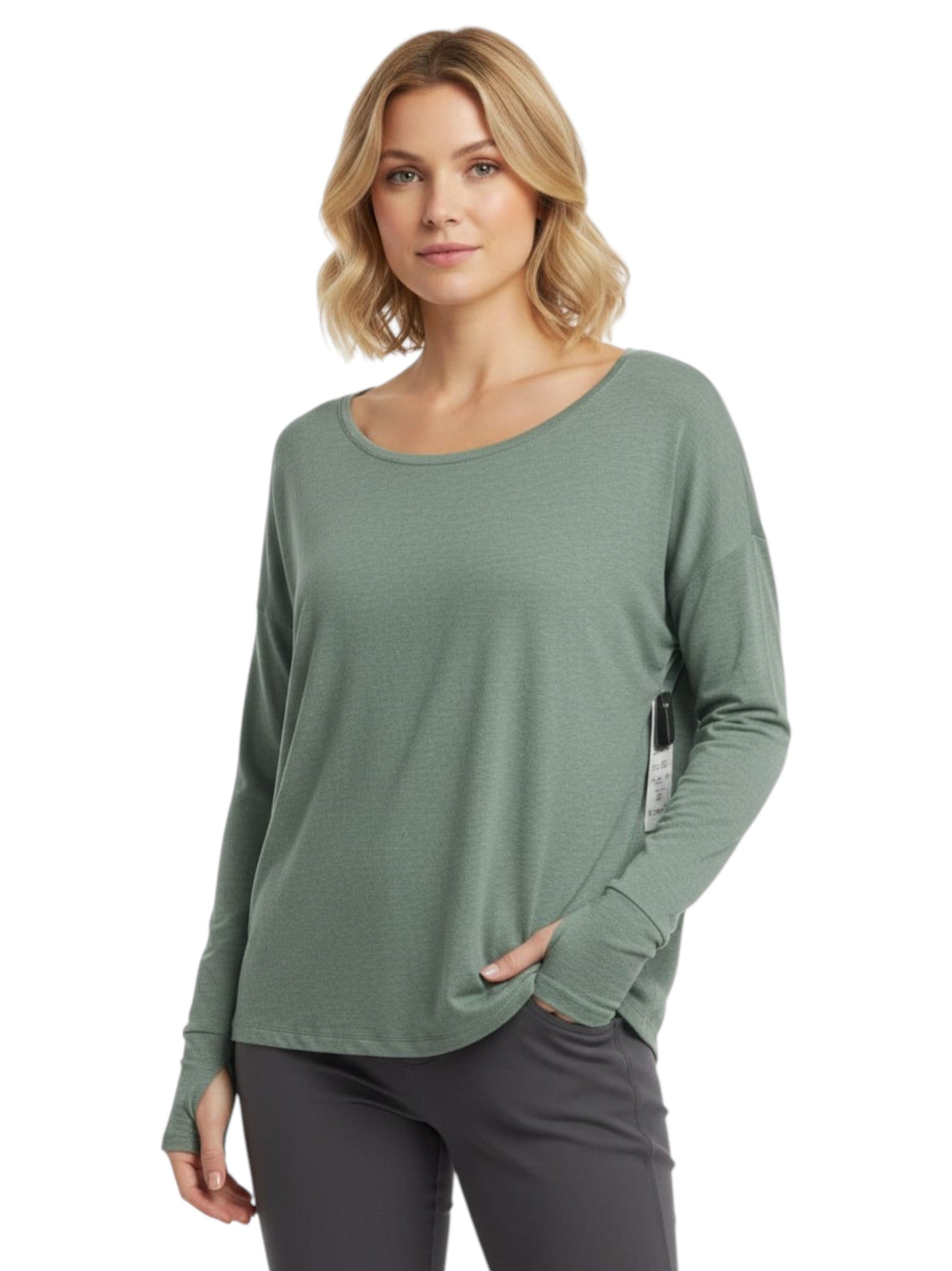 Women's Plain Solid Sport top,Mint