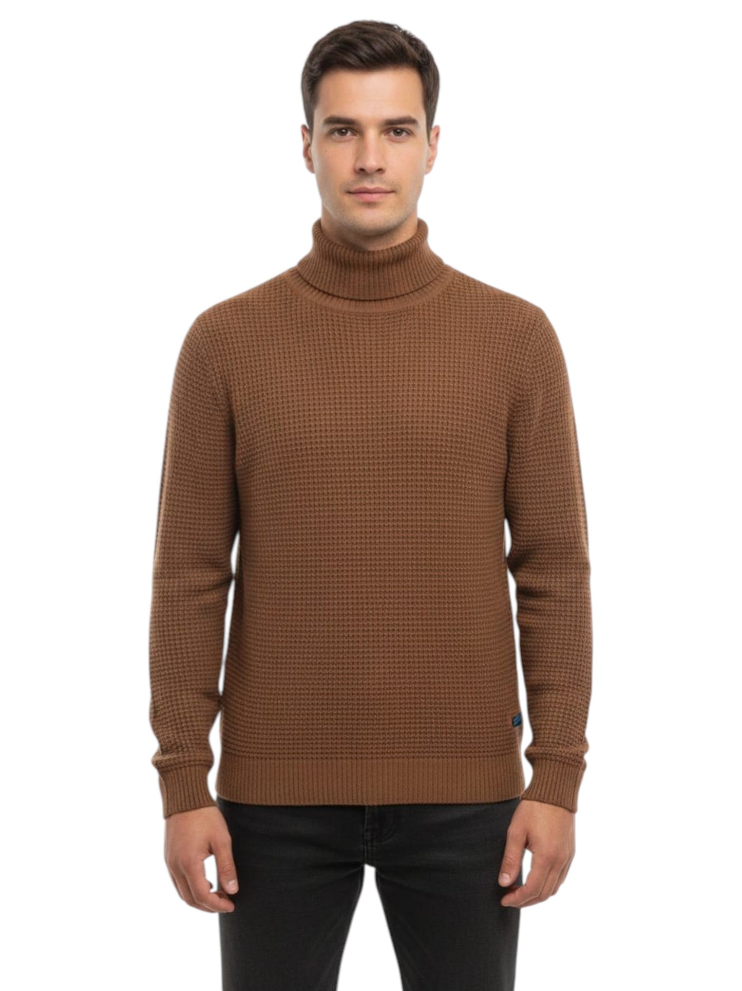 Men's Knitted Sweaters,Brown