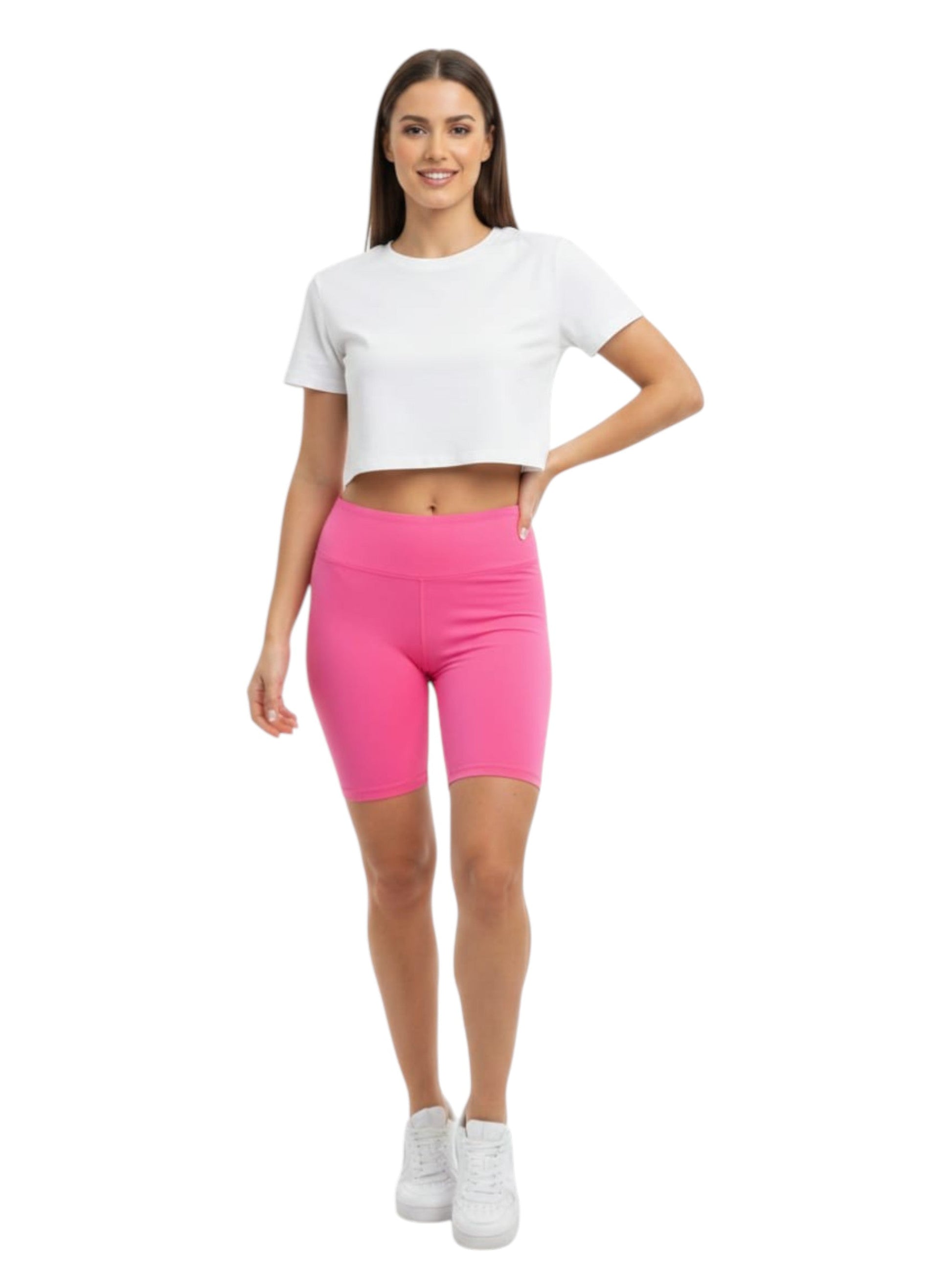 Women's Plain Sport Short,Pink
