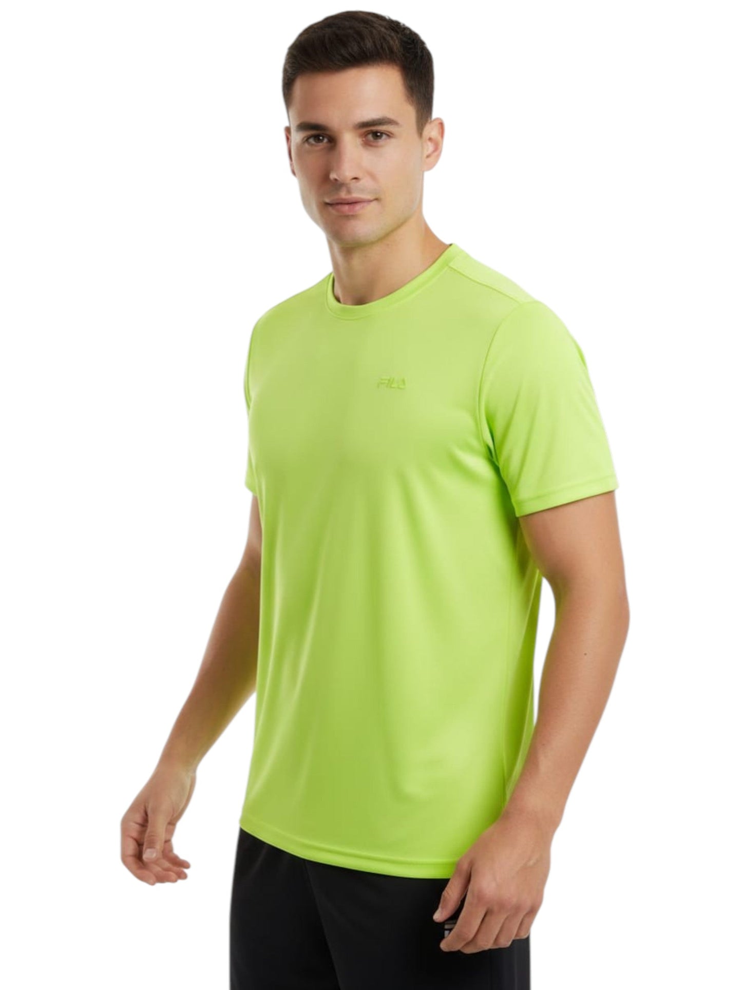 Men's Plain Top,Lime Green