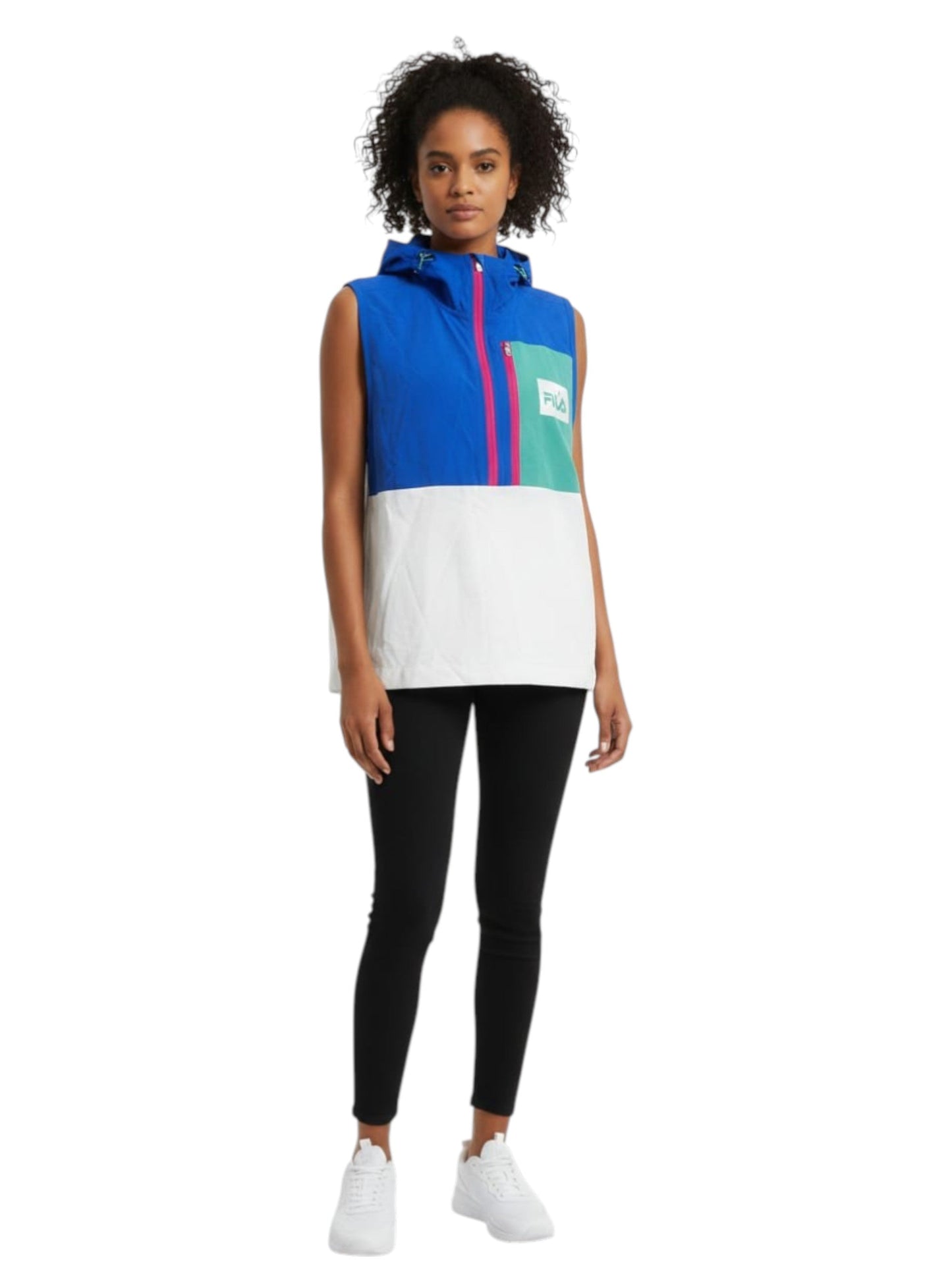 Women's Colorblocked Vest Top,Multi