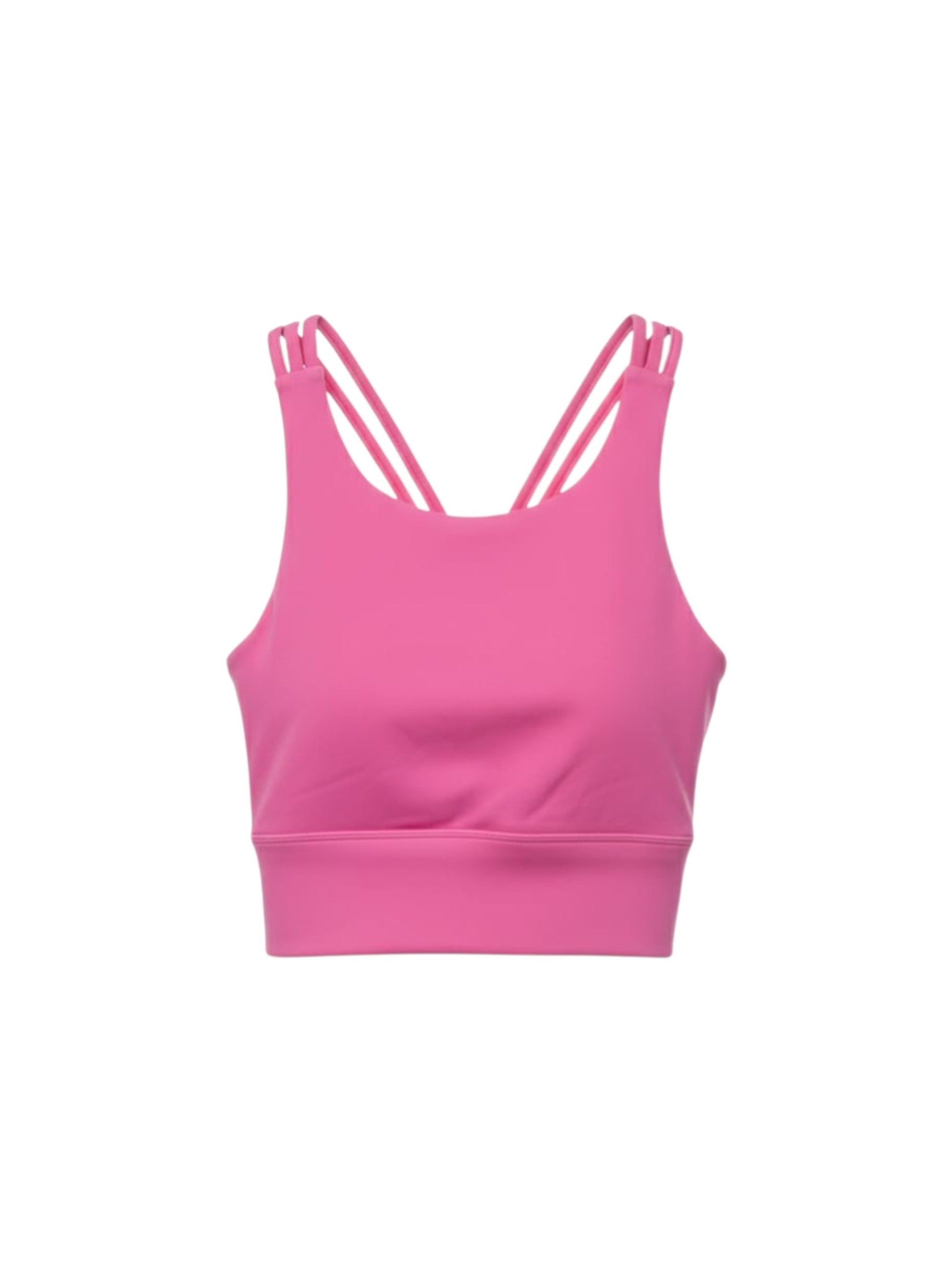 Women's Plain SPort Bra,Pink