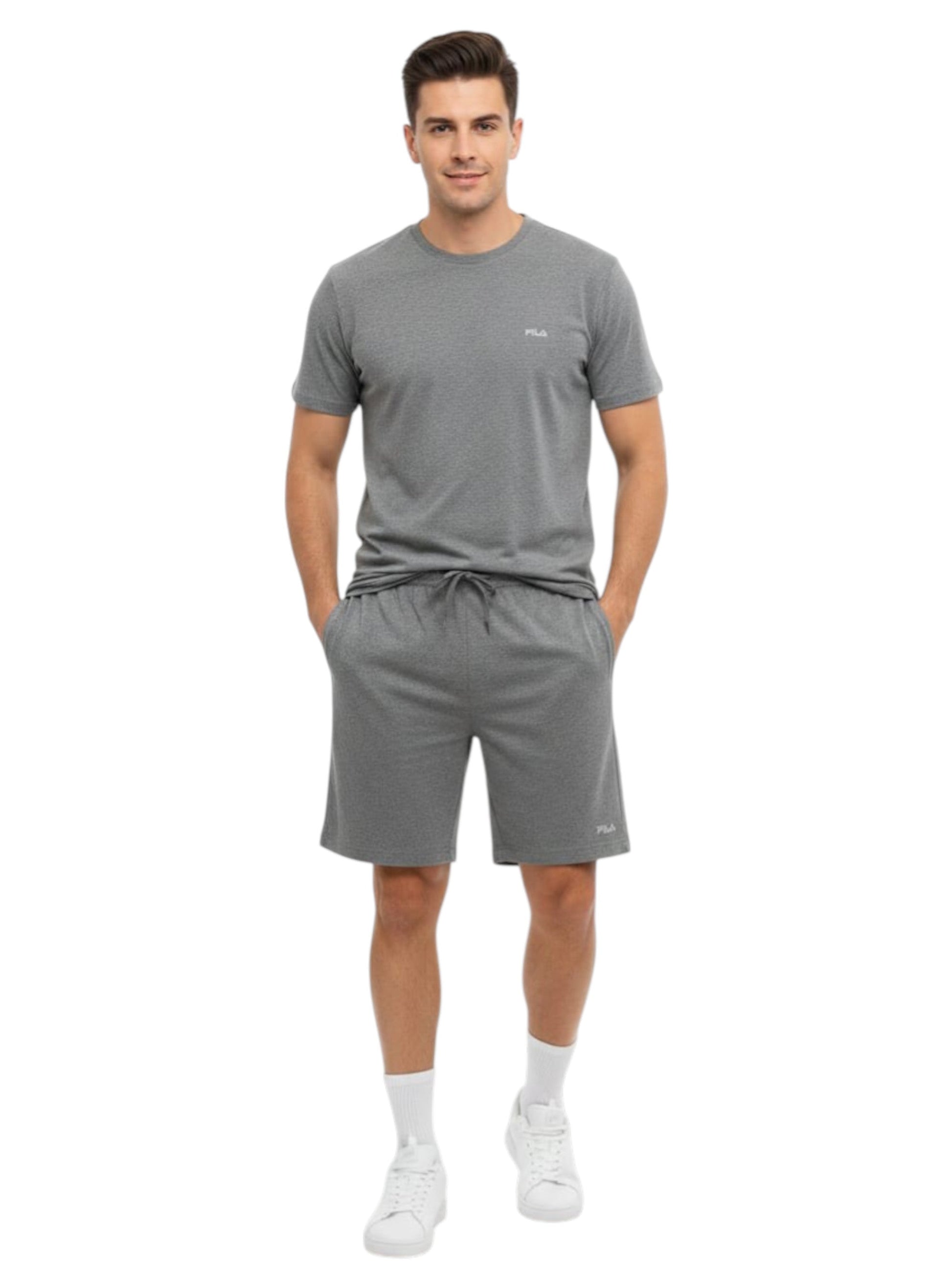 Men's Heather Sport Short,Grey