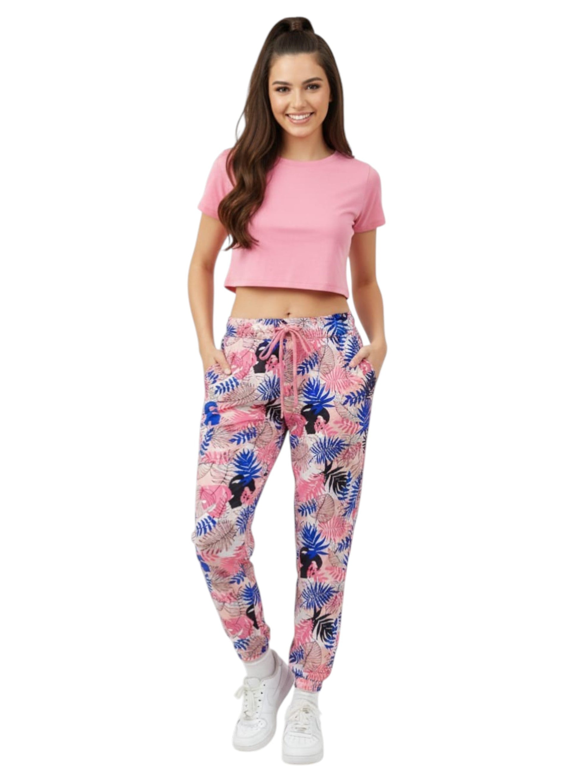 Women's Graphic Printed Pant,Multi
