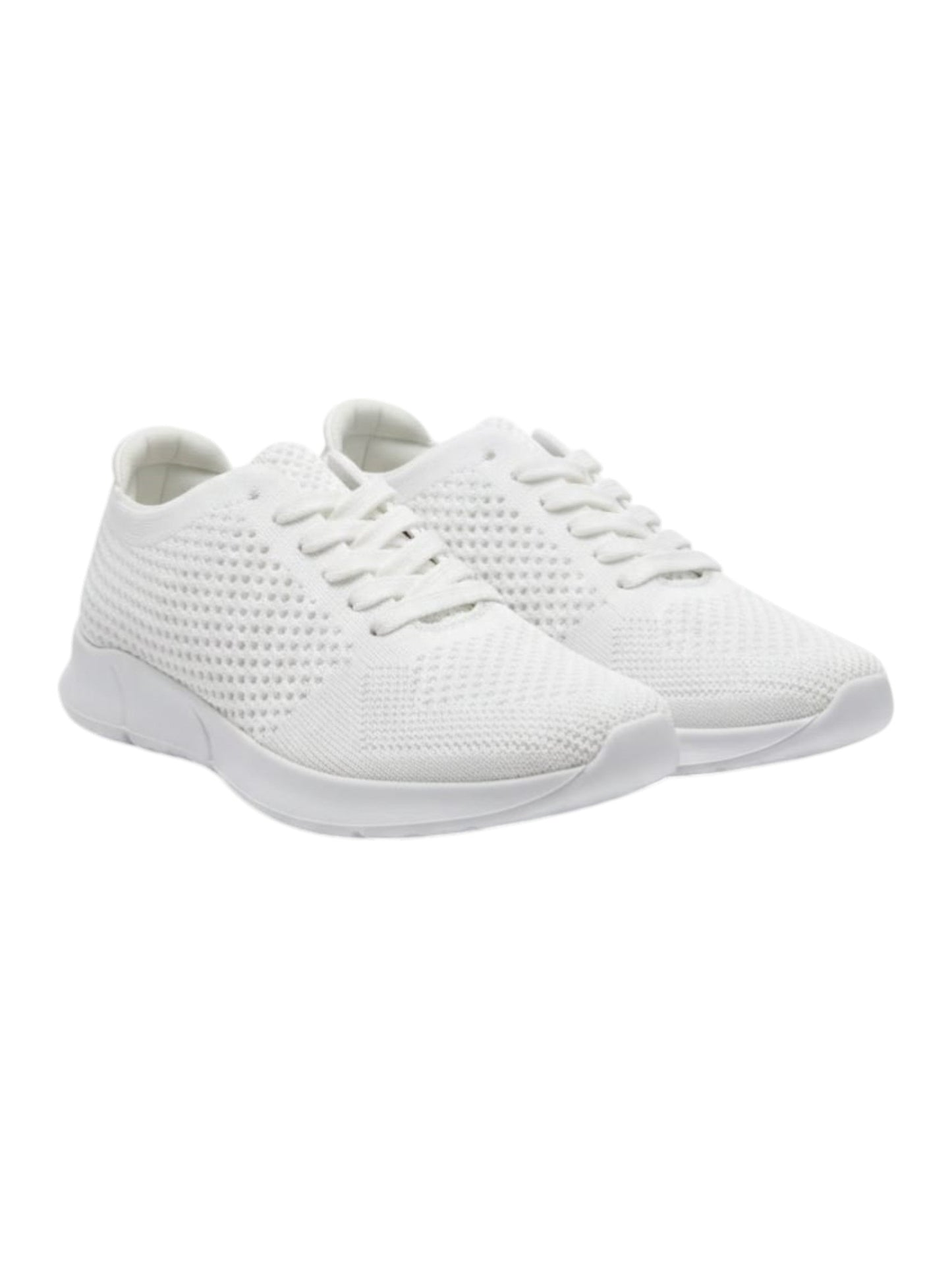 Women's Textured Running Shoes,White
