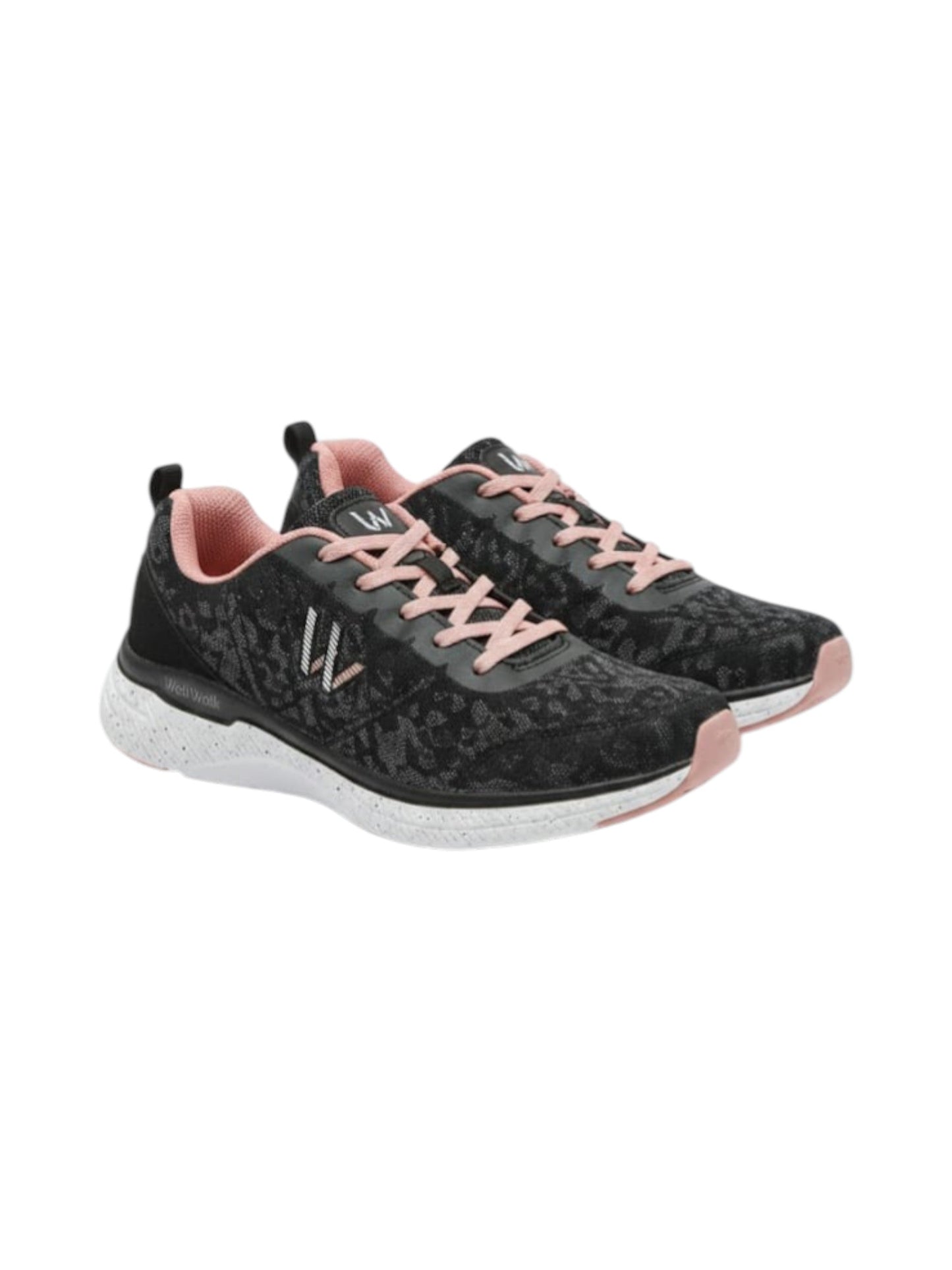 Women's Shiny Shoes,Black