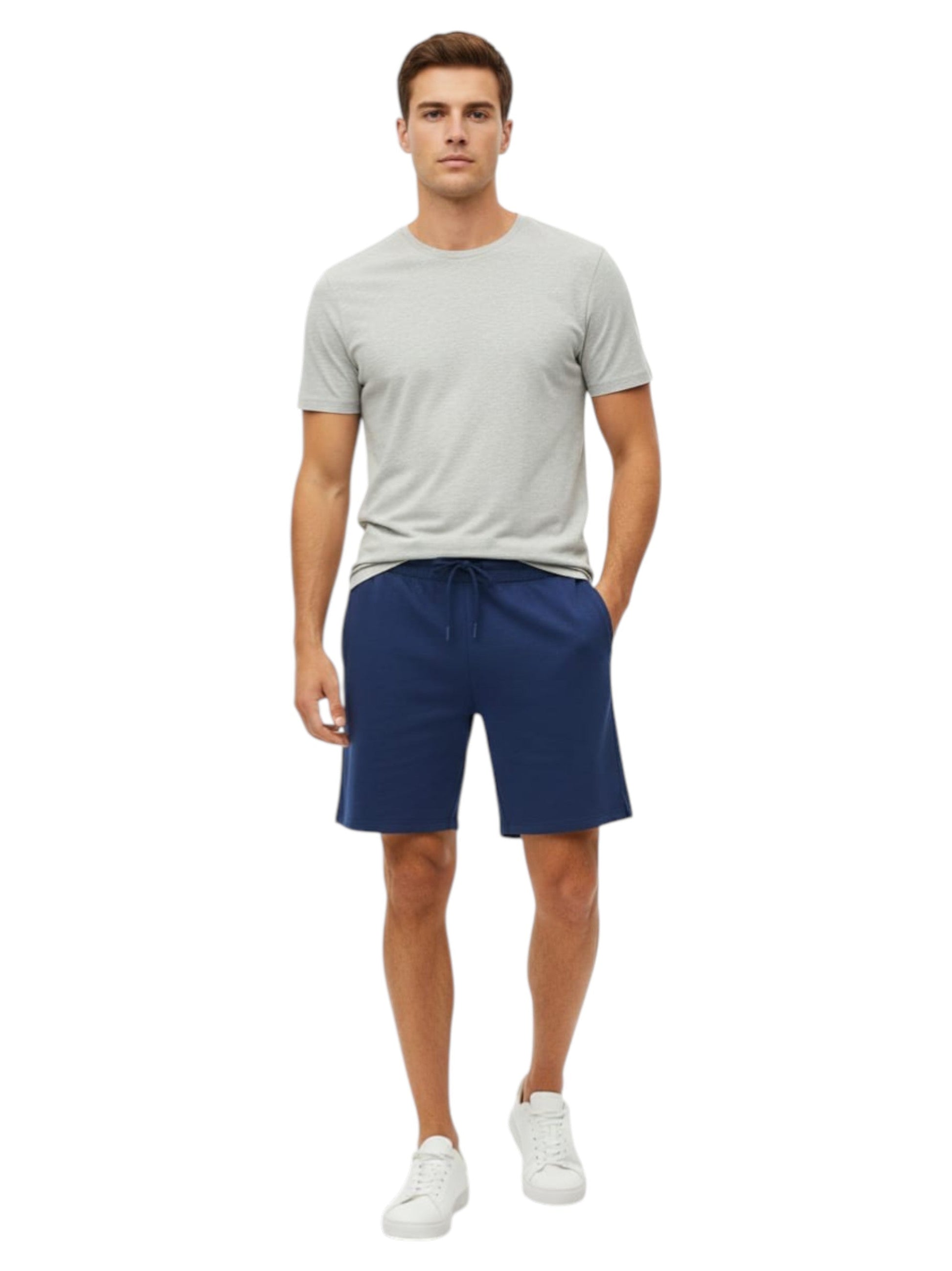 Men's Plain Sport Short,Navy