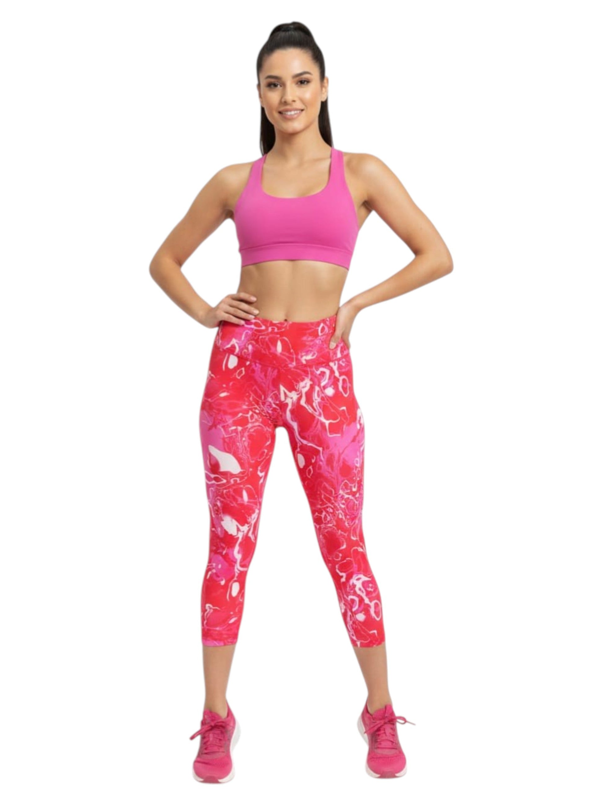 Women's Printed Legging,Multi