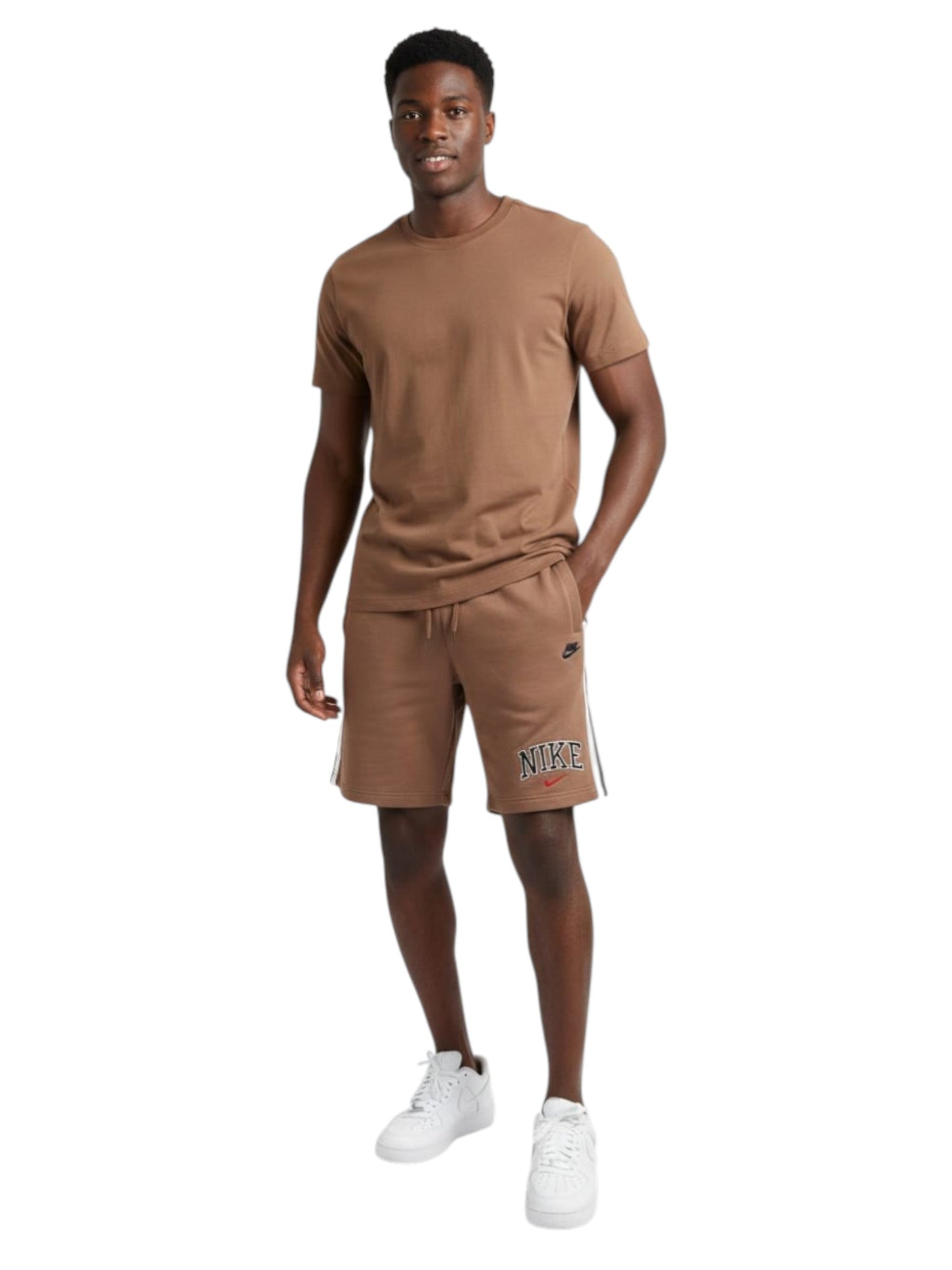 Men's Plain Short,Beige