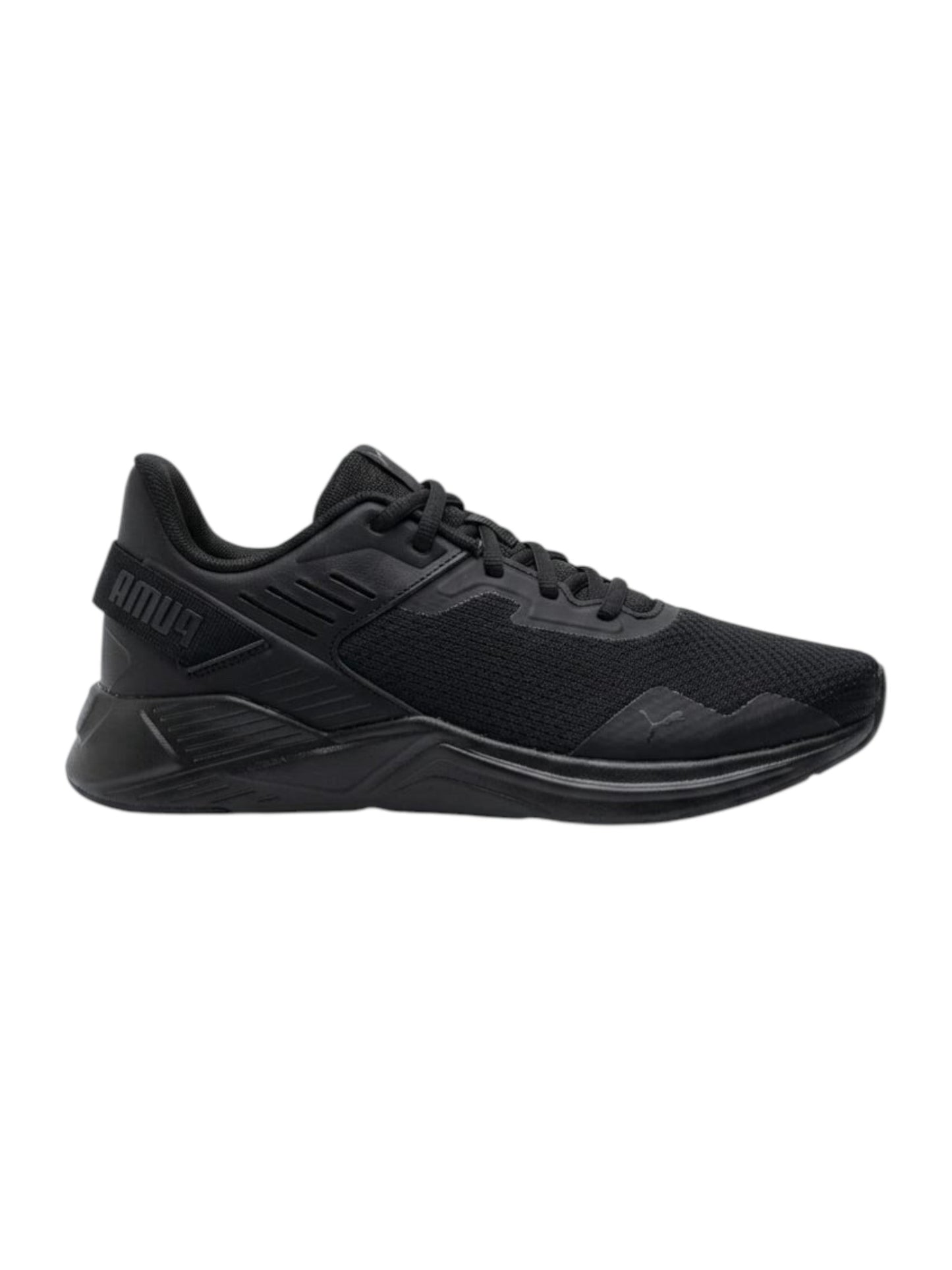 Men's Textured Running Shoes,Black