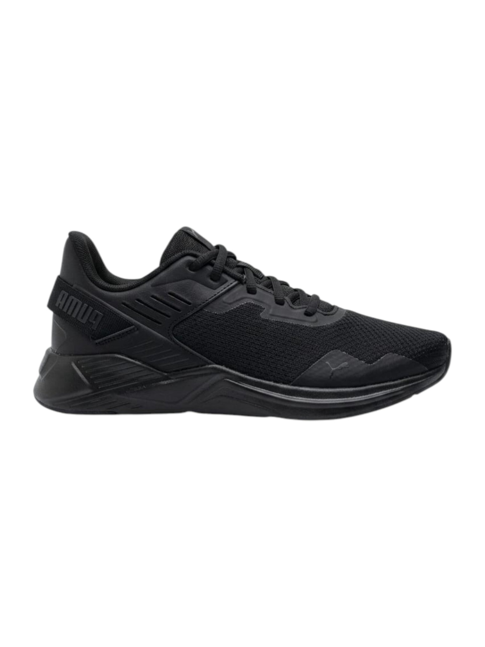 Men's Textured Running Shoes,Black