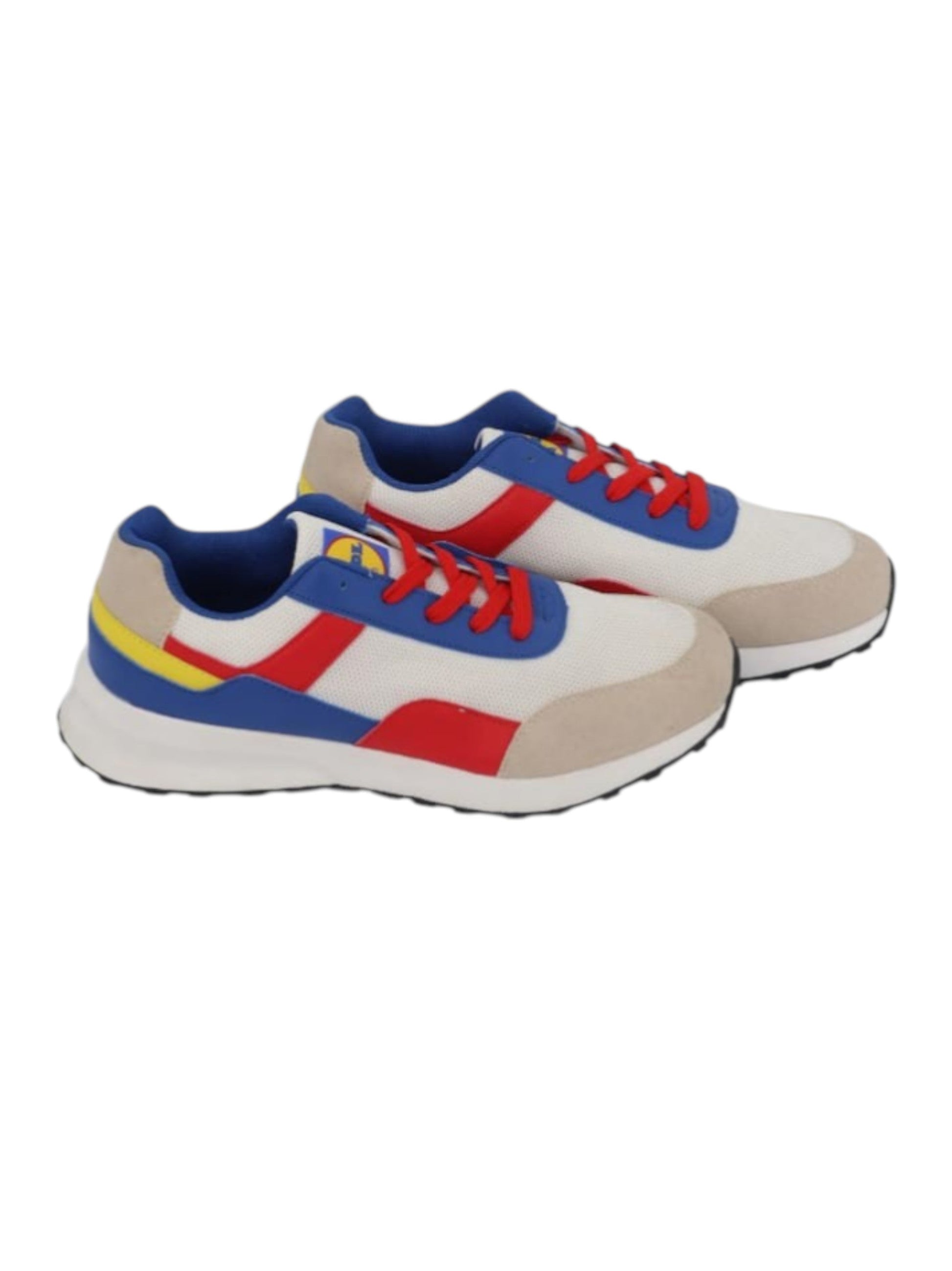 Women's Colorblocked Running Shoes,White
