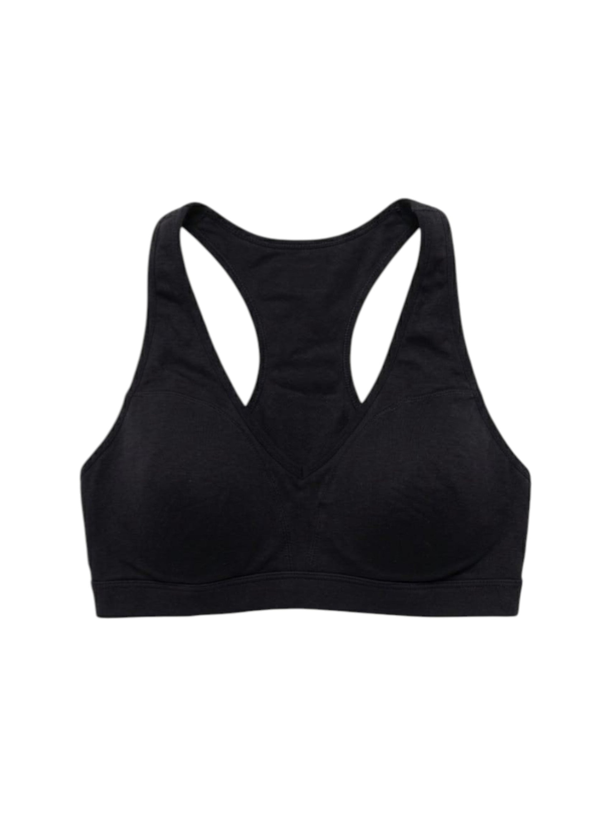 Women's Plain Sport Bra,Black