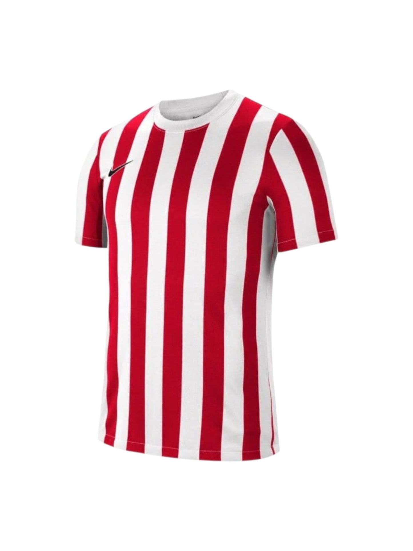 Men's White Striped Sport Top,Red