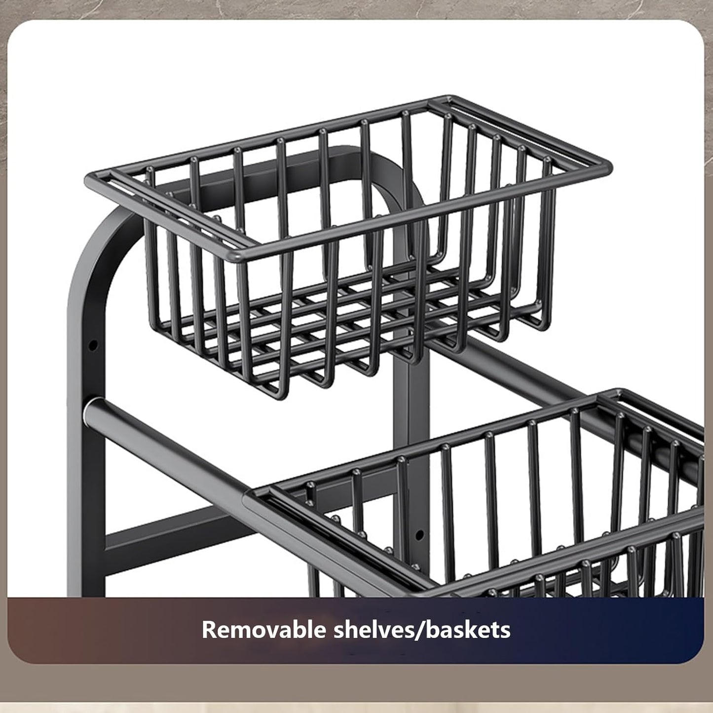 Under Sink Organizer, 2 Tier Bathroom Organizer