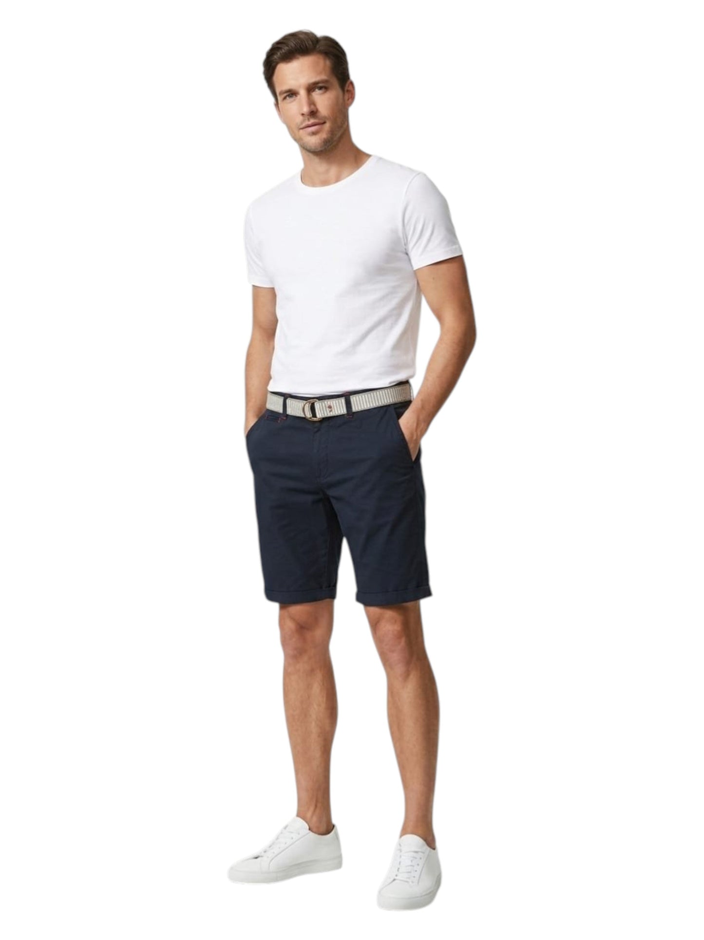 Men's Plain Short,Navy