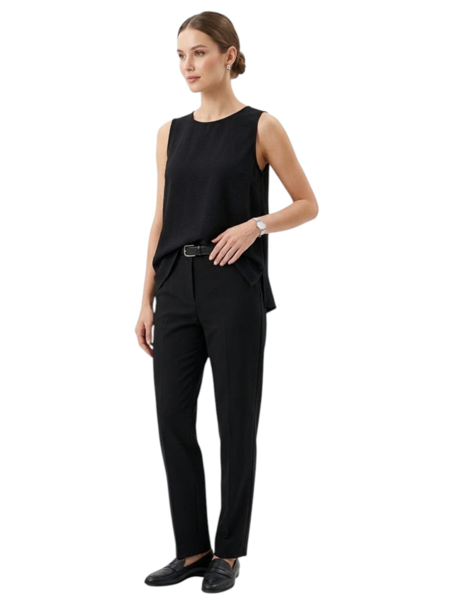 Women's Plain Top,Black