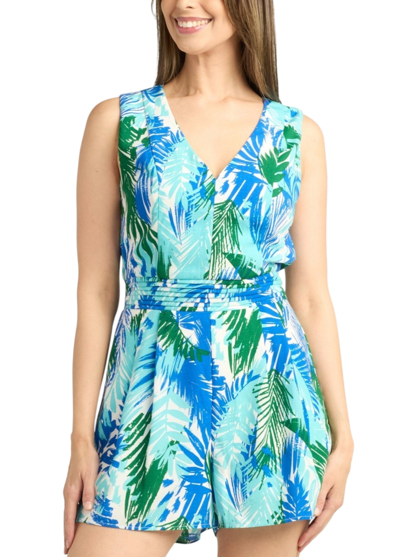 Women's Multi Colored Print Jumpsuit,Multi
