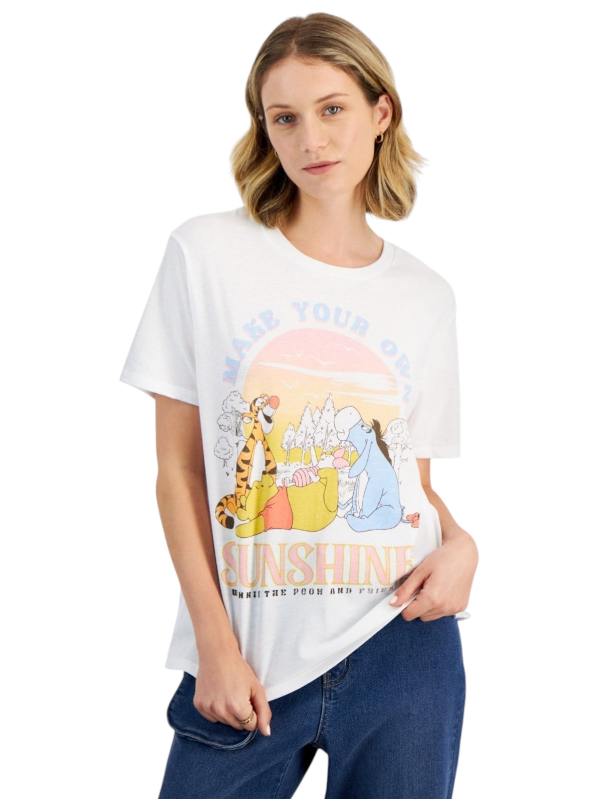 Women's Printed Top,White